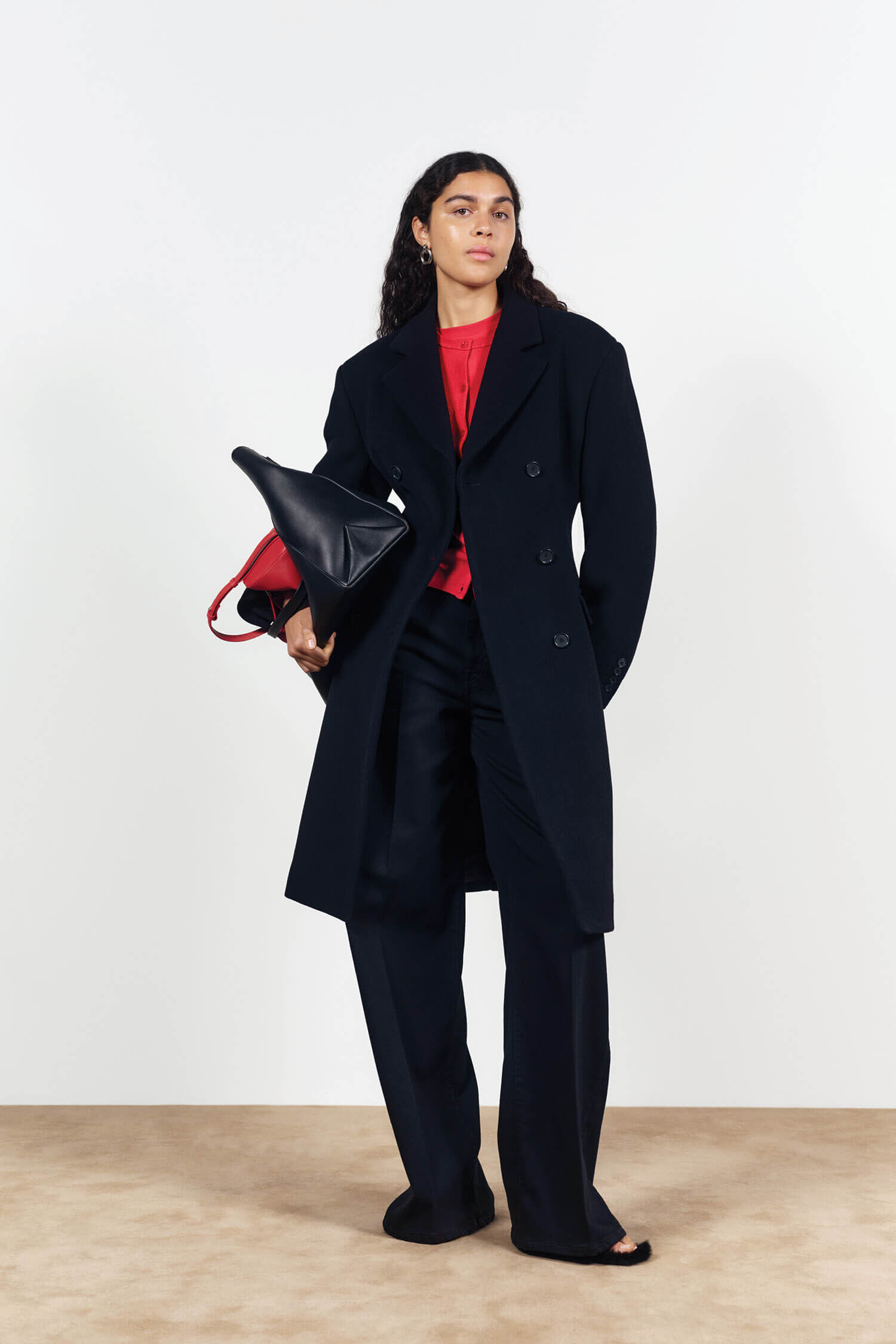 Harper Wool Coat - Black | FILIPPA K