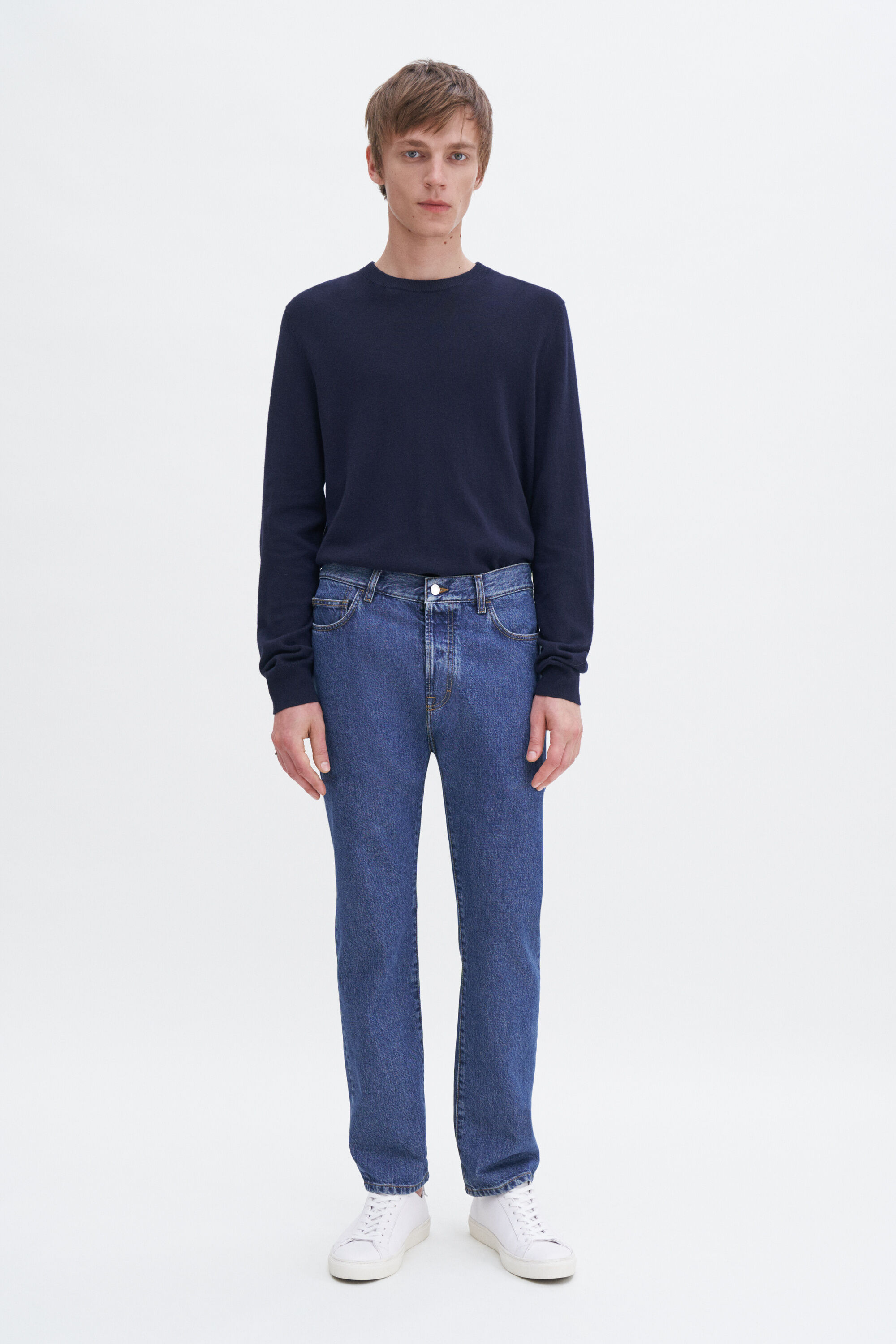 Tapered cropped jeans new arrivals
