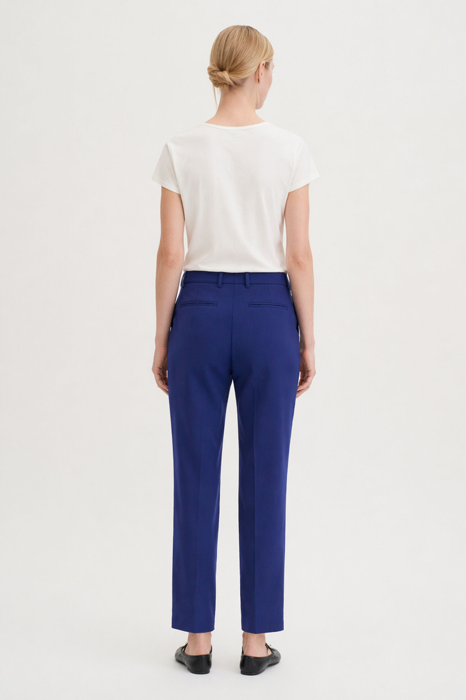 Emma Cropped Cool Wool Trousers