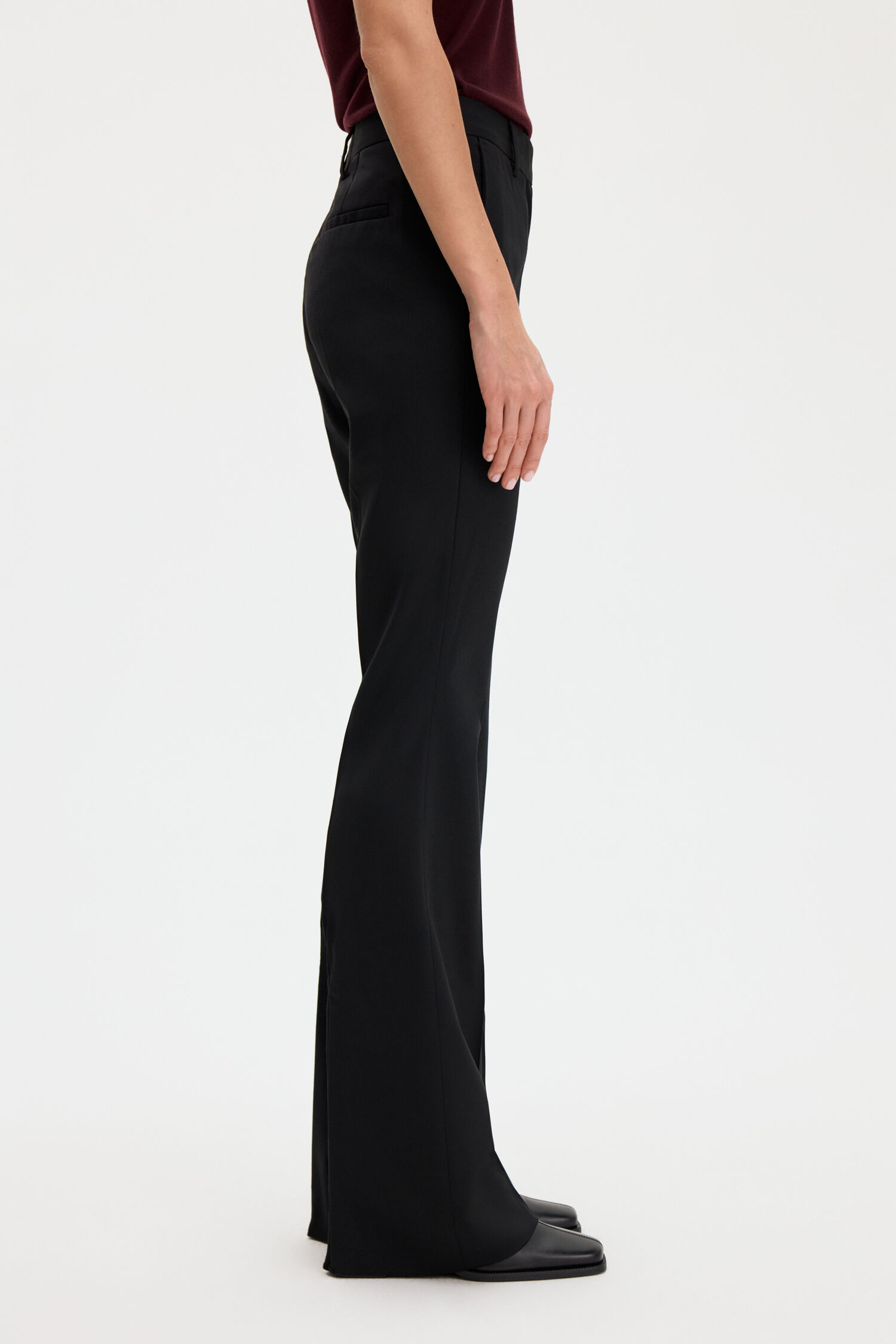 Slim Bootcut Trousers