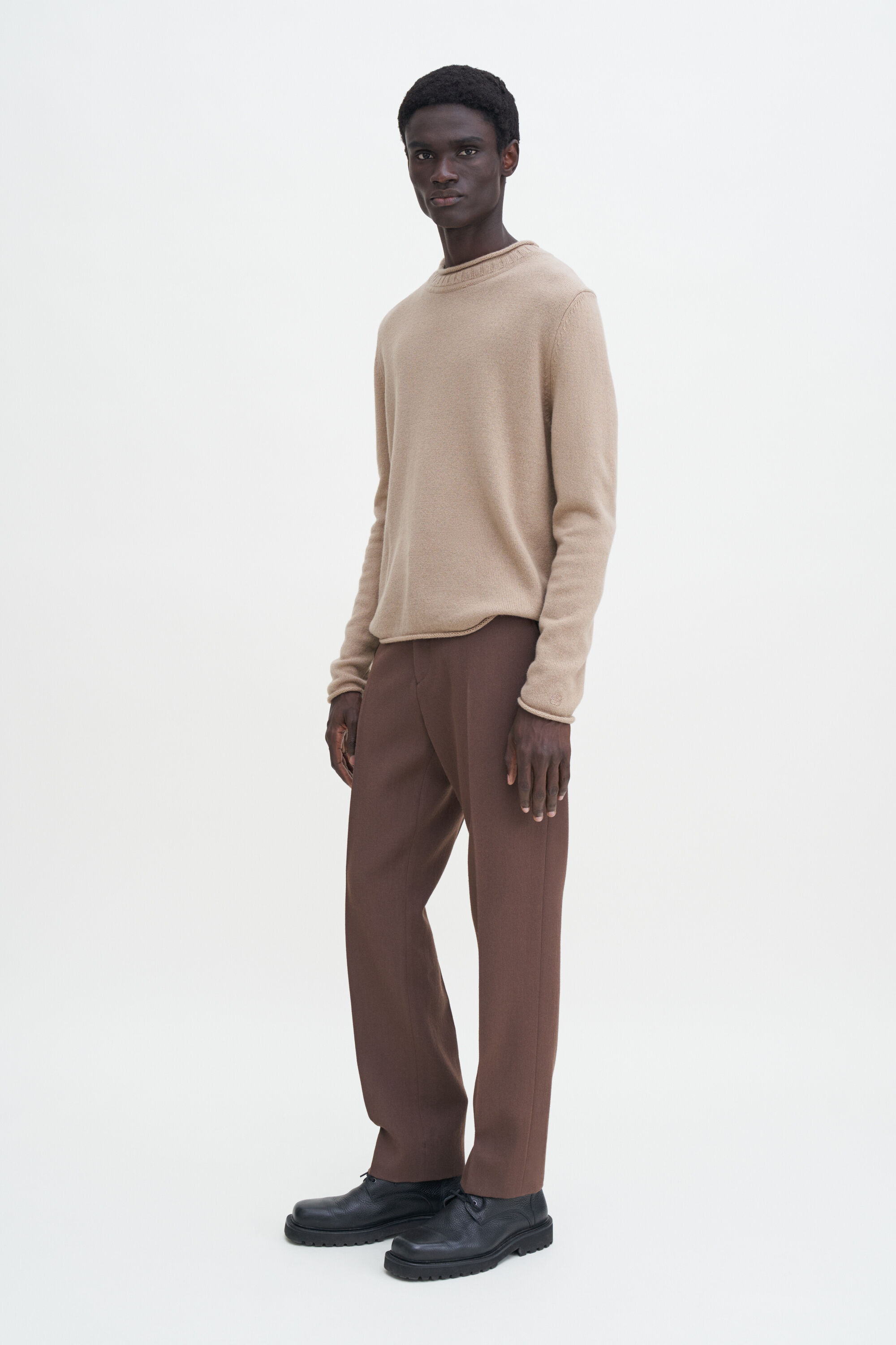 Rolled hem sweatpants discount