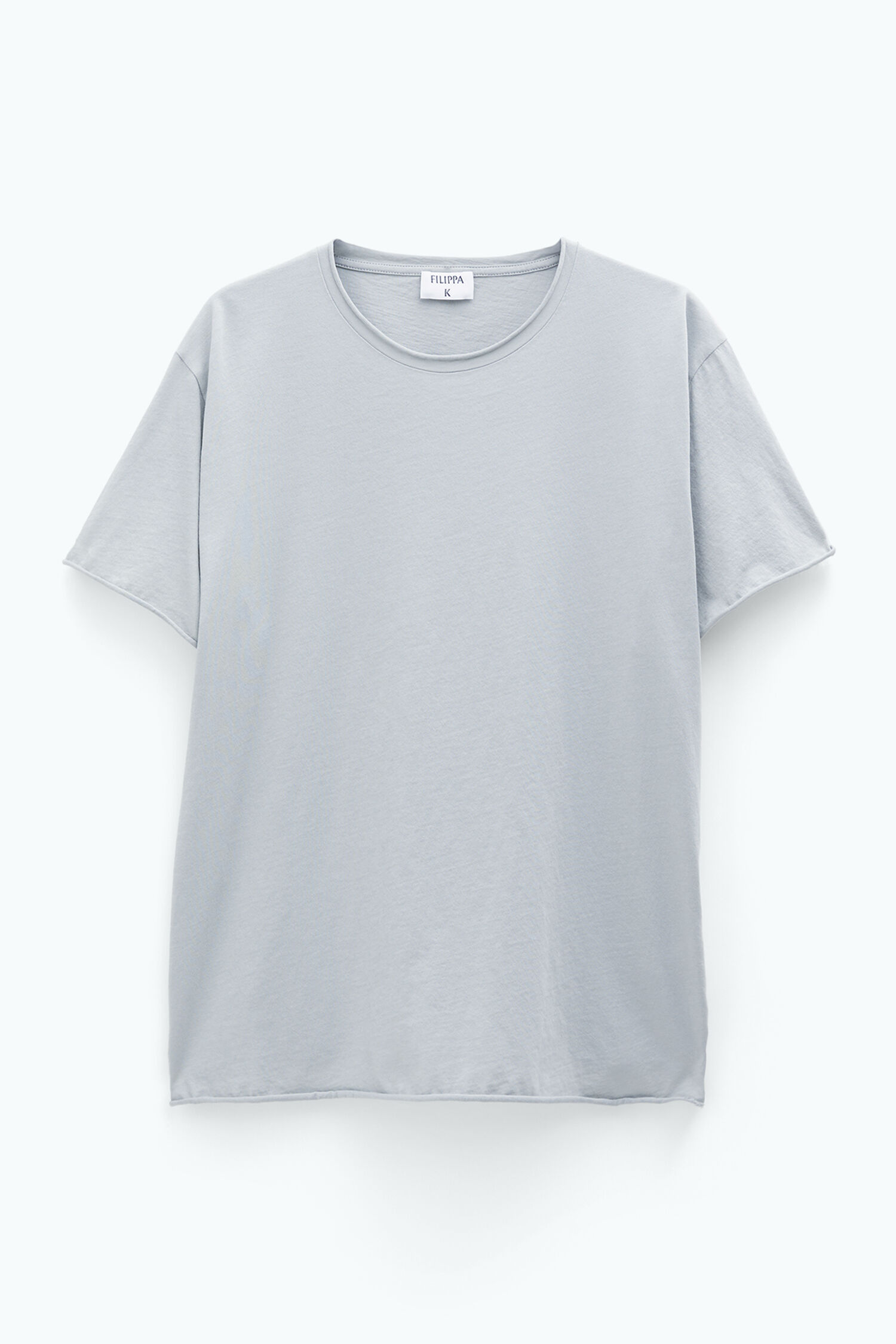 Roll Neck Tee Feather Grey Filippa K