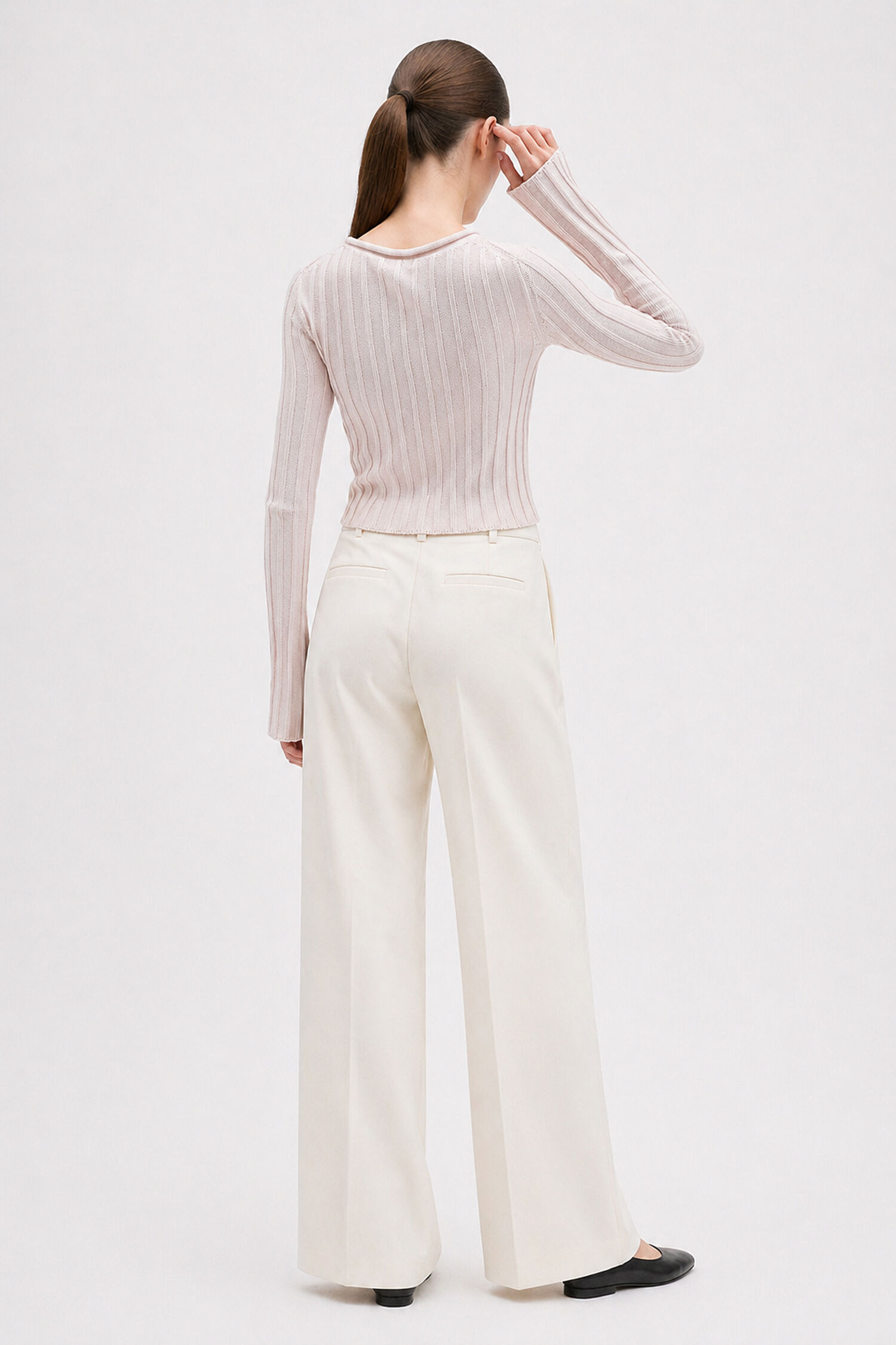 Cotton Rib Sweater 