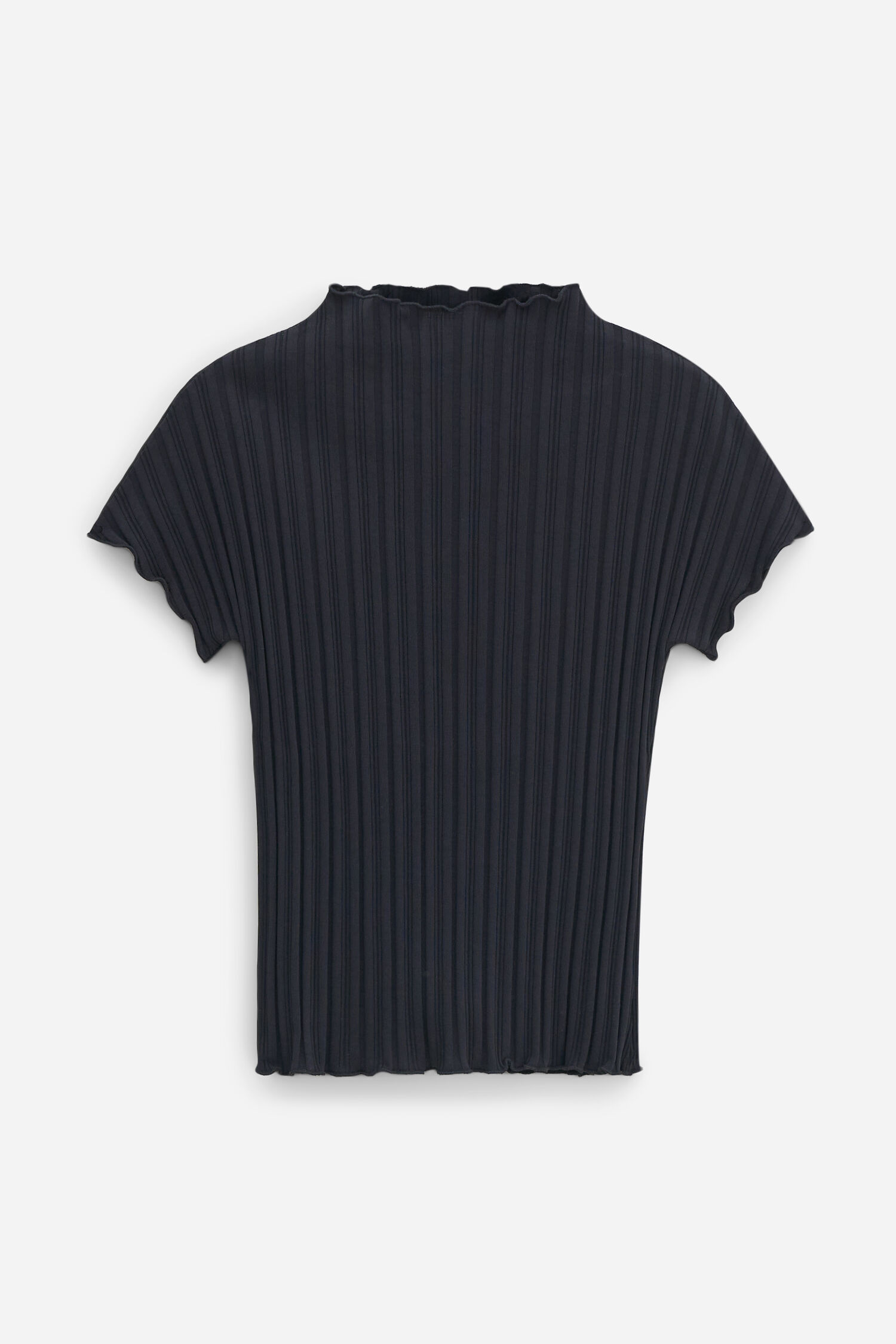 Rib Cap Sleeve Top