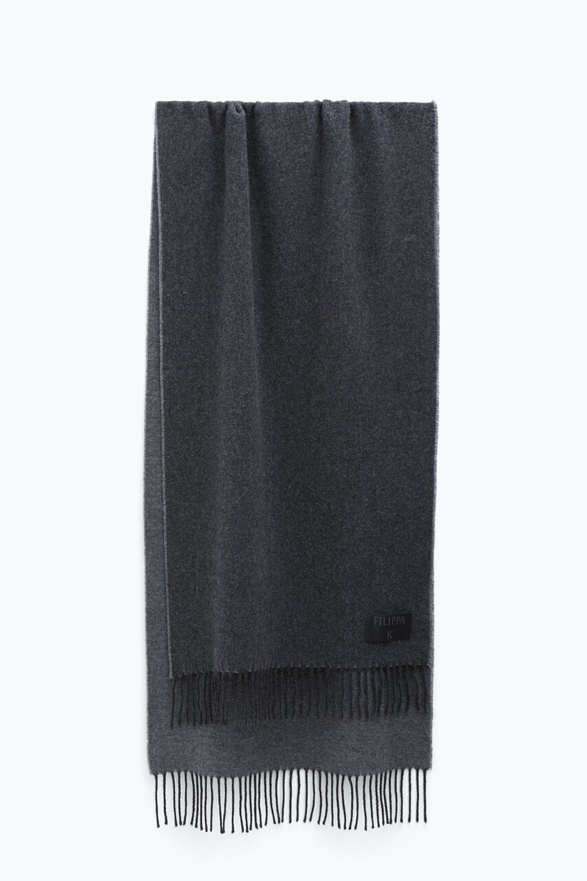 Double Wool Cashmere Scarf