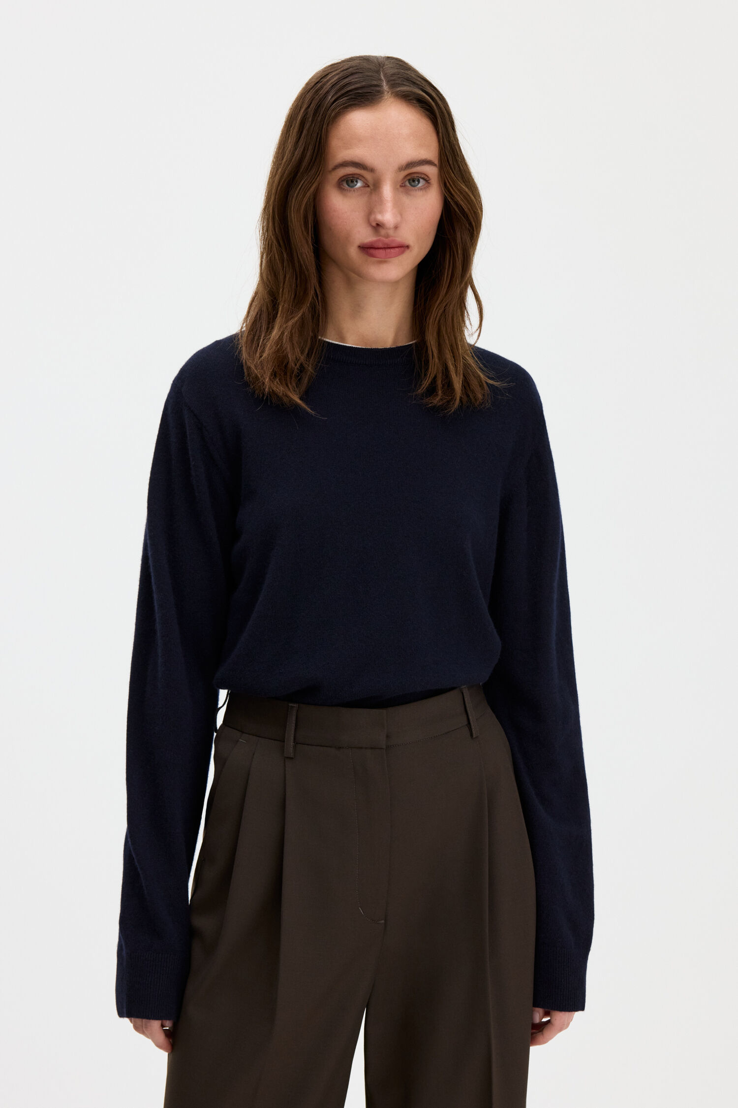 Soft Wool Crewneck Sweater