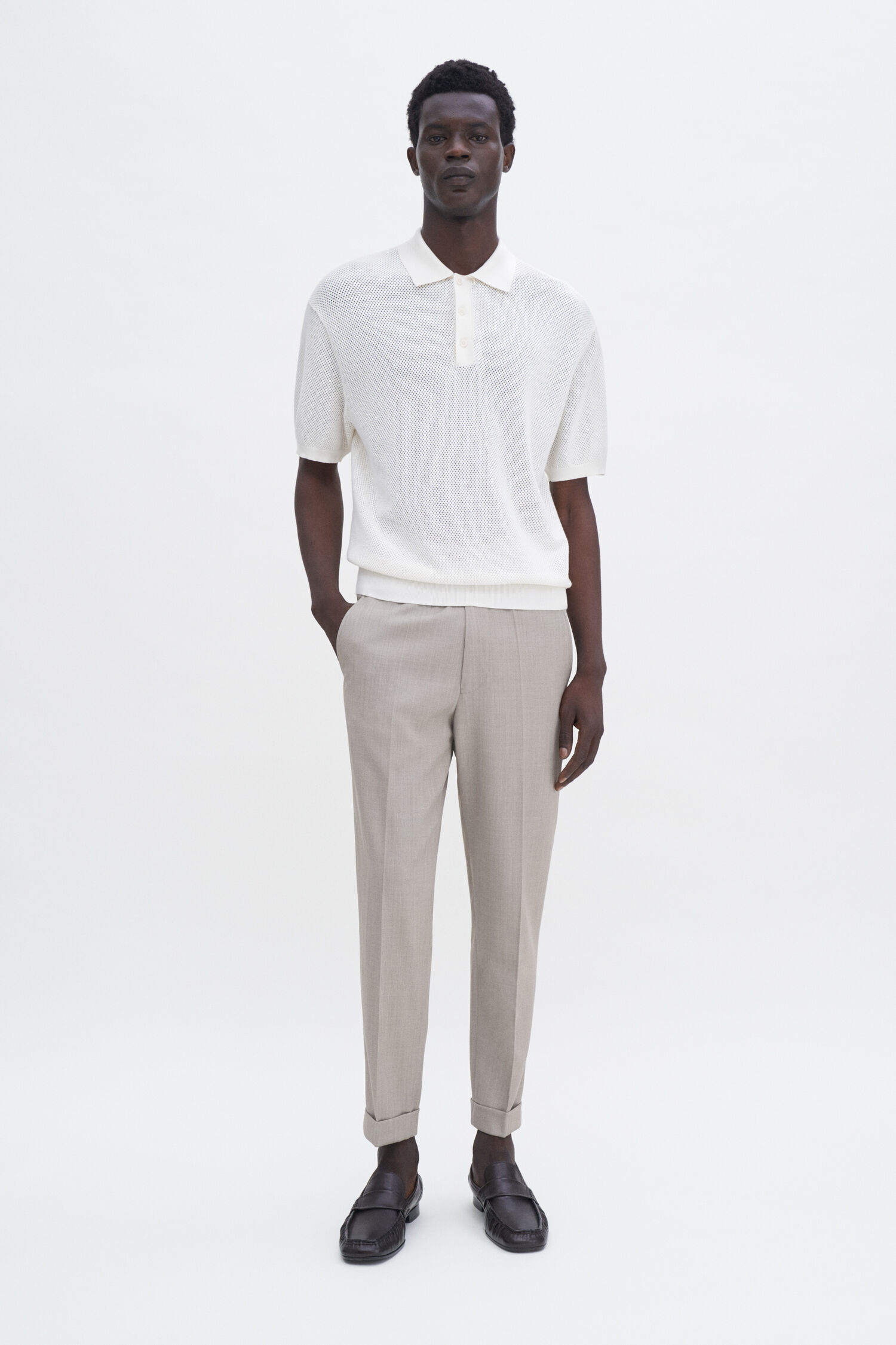 Terry Cropped Trousers