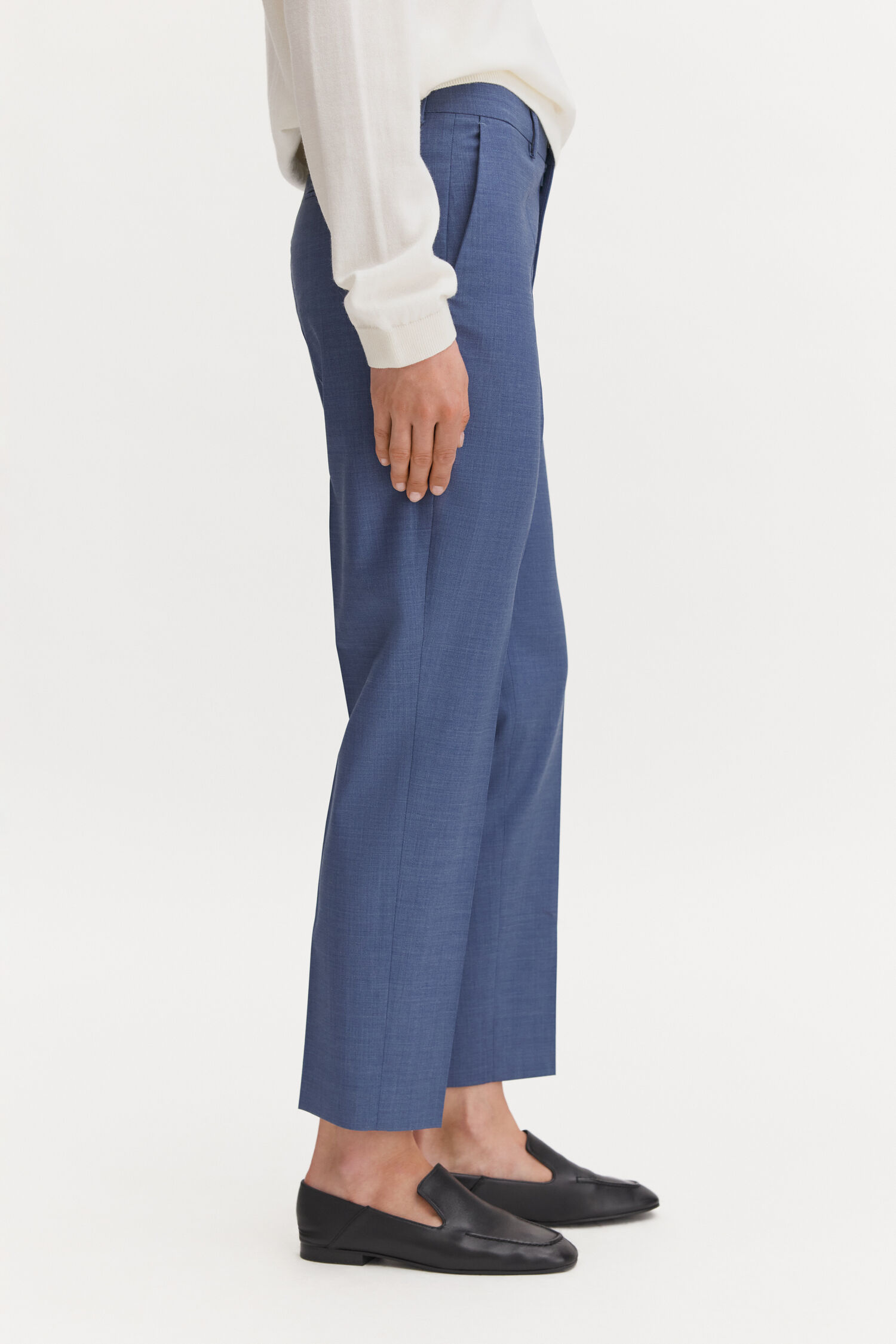 Emma Cropped Cool Wool Trouser
