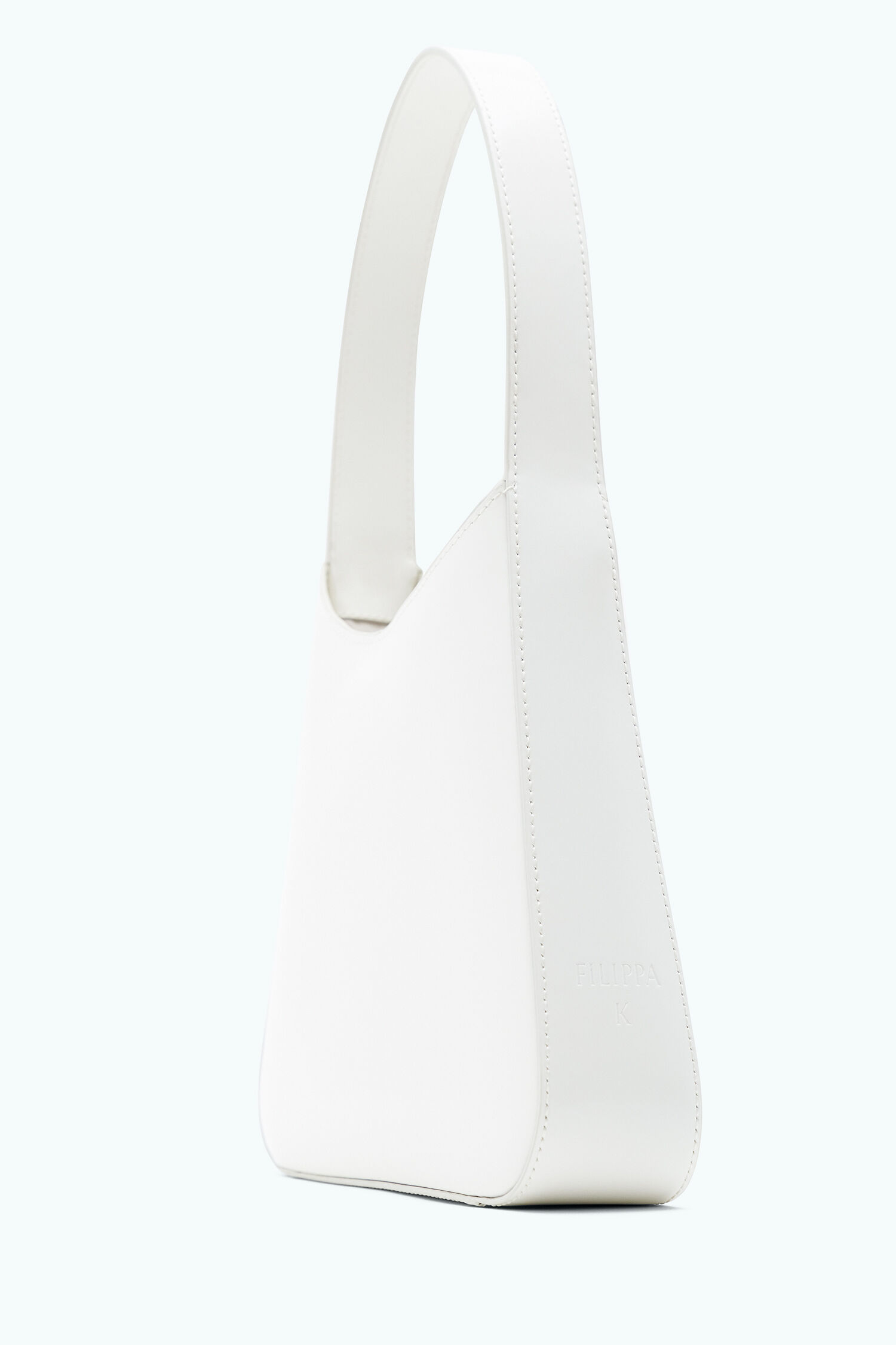 Small white sales shoulder handbag