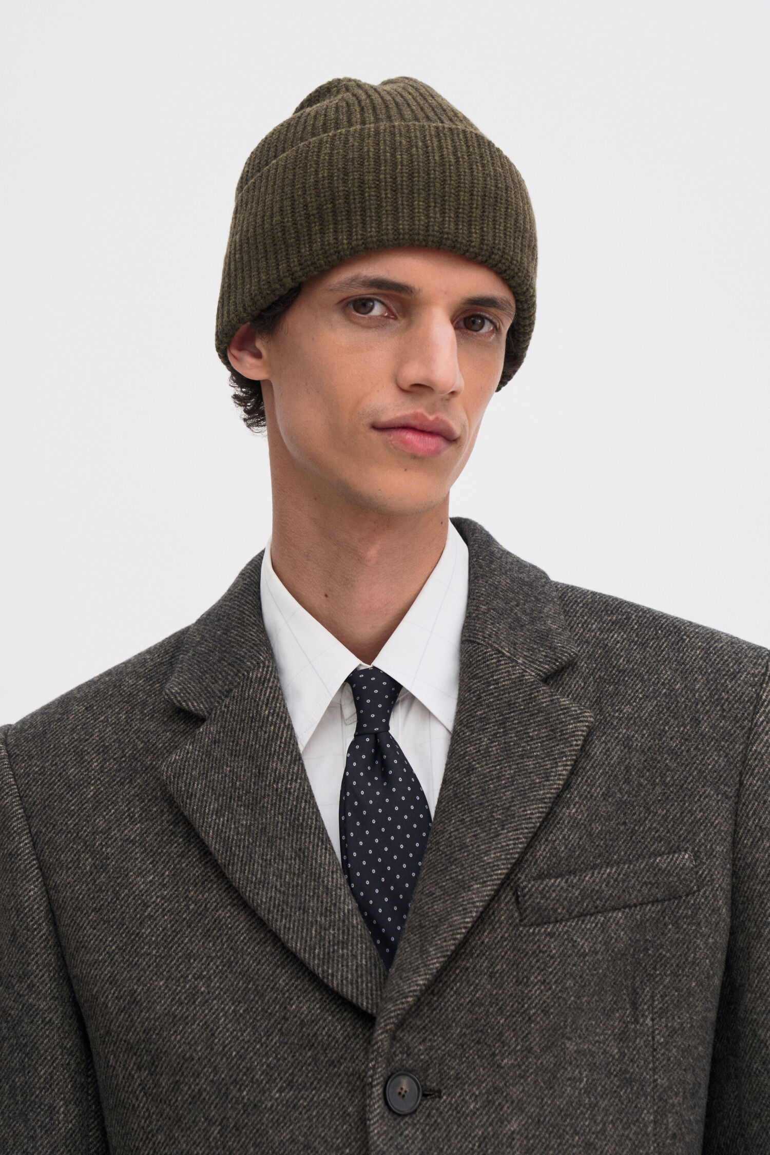 Wool Rib Hat