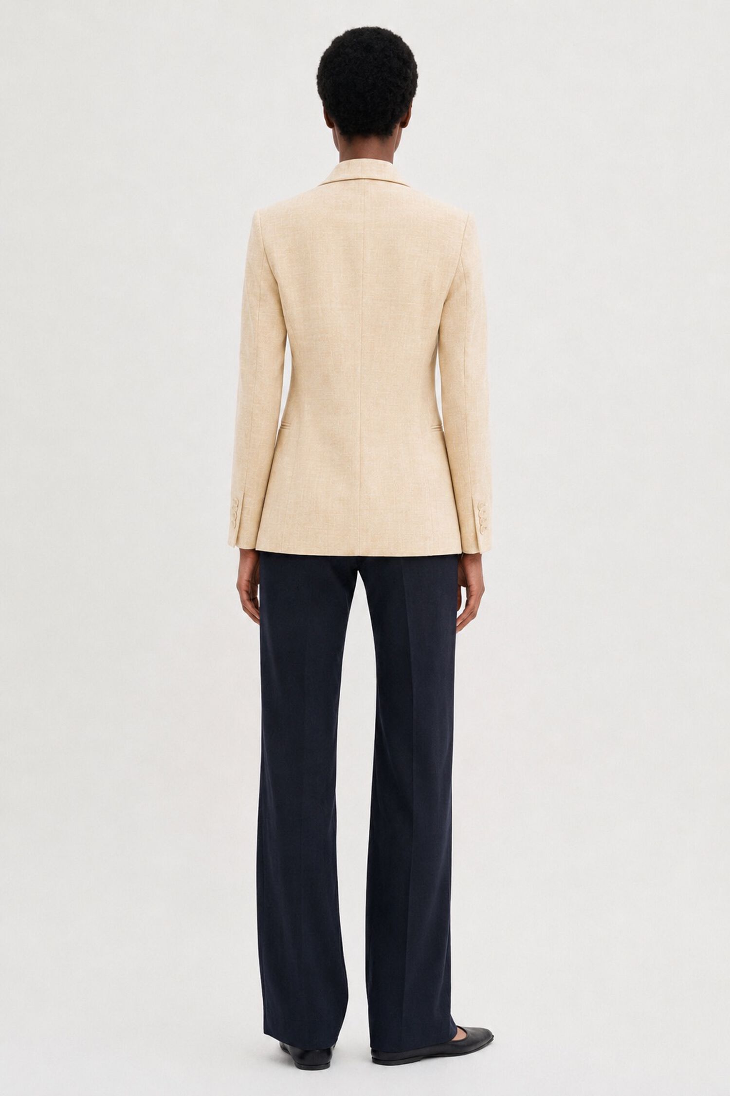 Slim Textured Blazer