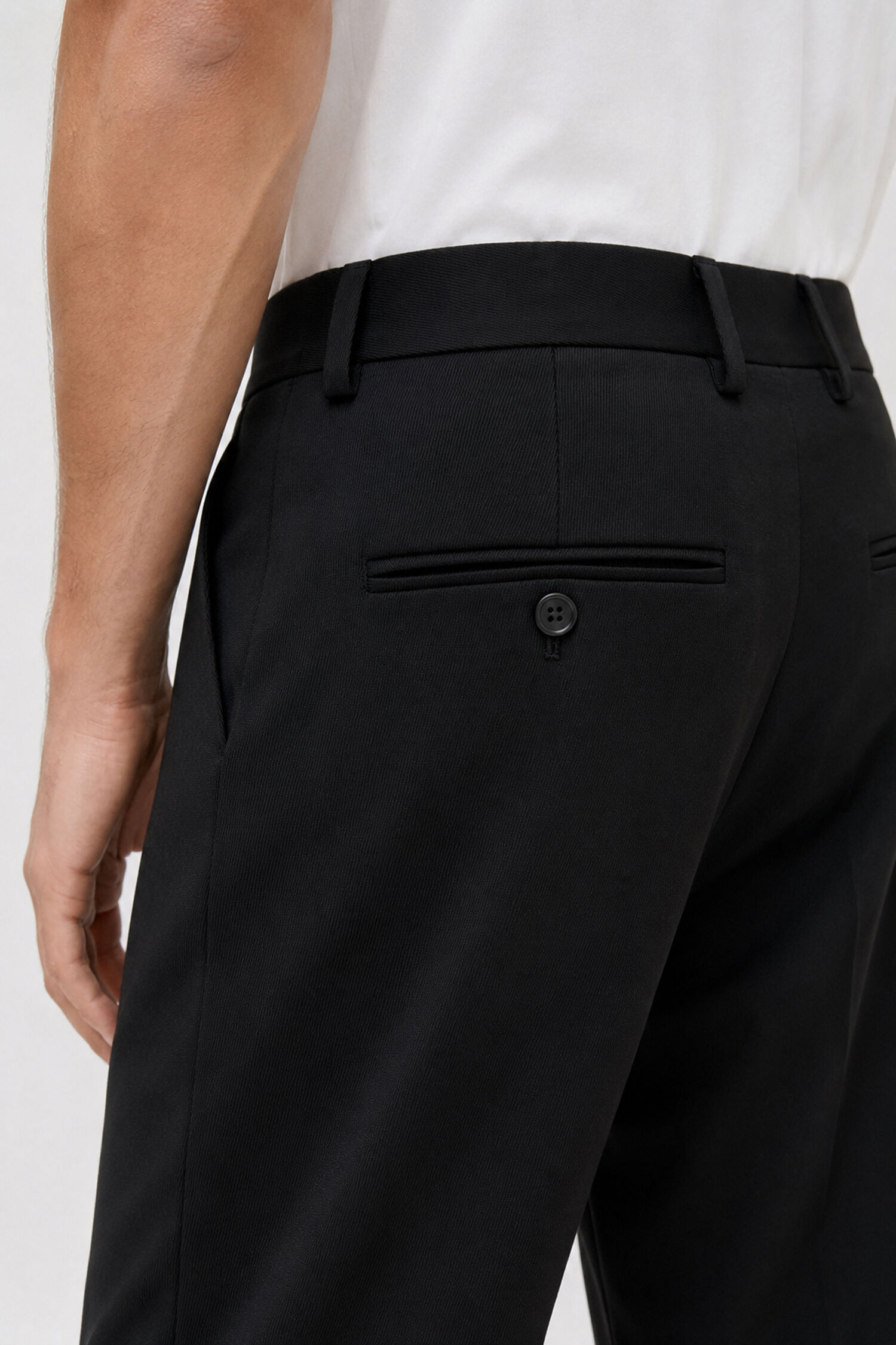 Bootcut Zip Trousers