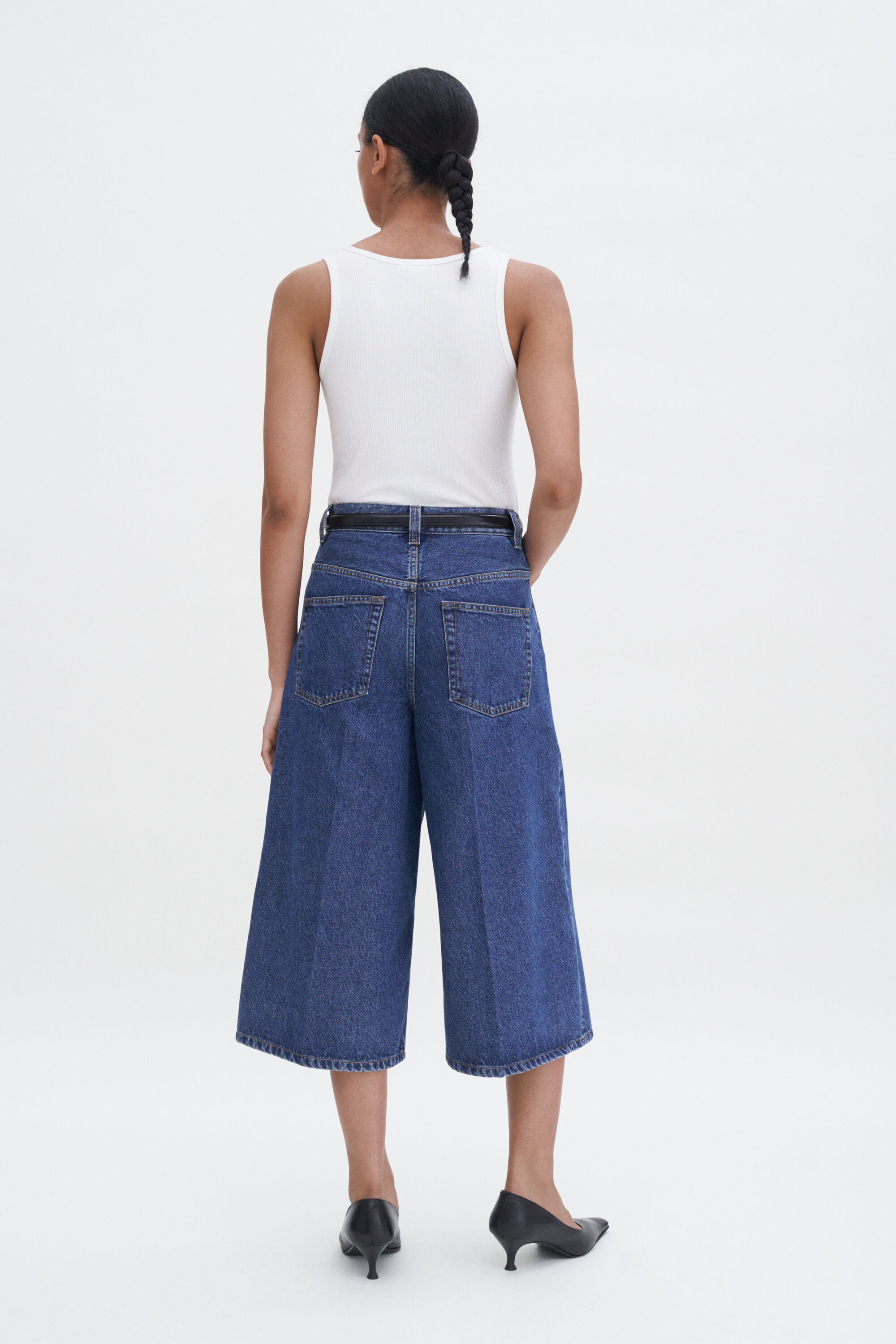 FILIPPA K 3038455 関税送料込 Layered Frill Crepe Skirt - Black | Filippa K