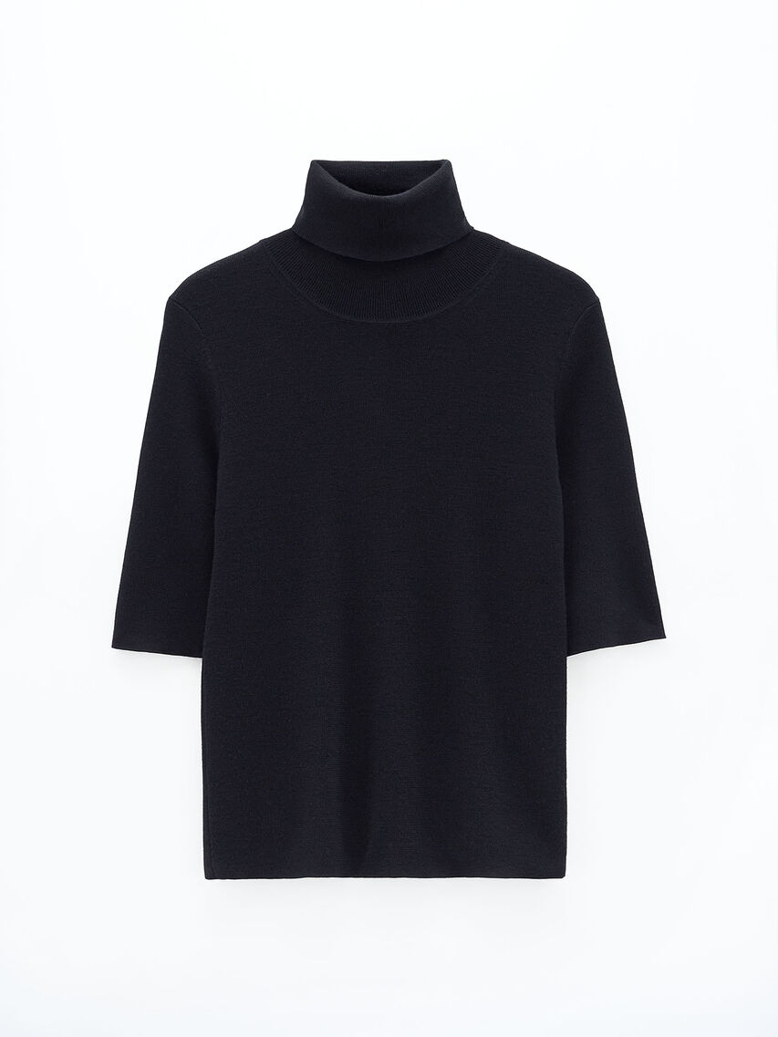 Merino Elbow Sleeve Top