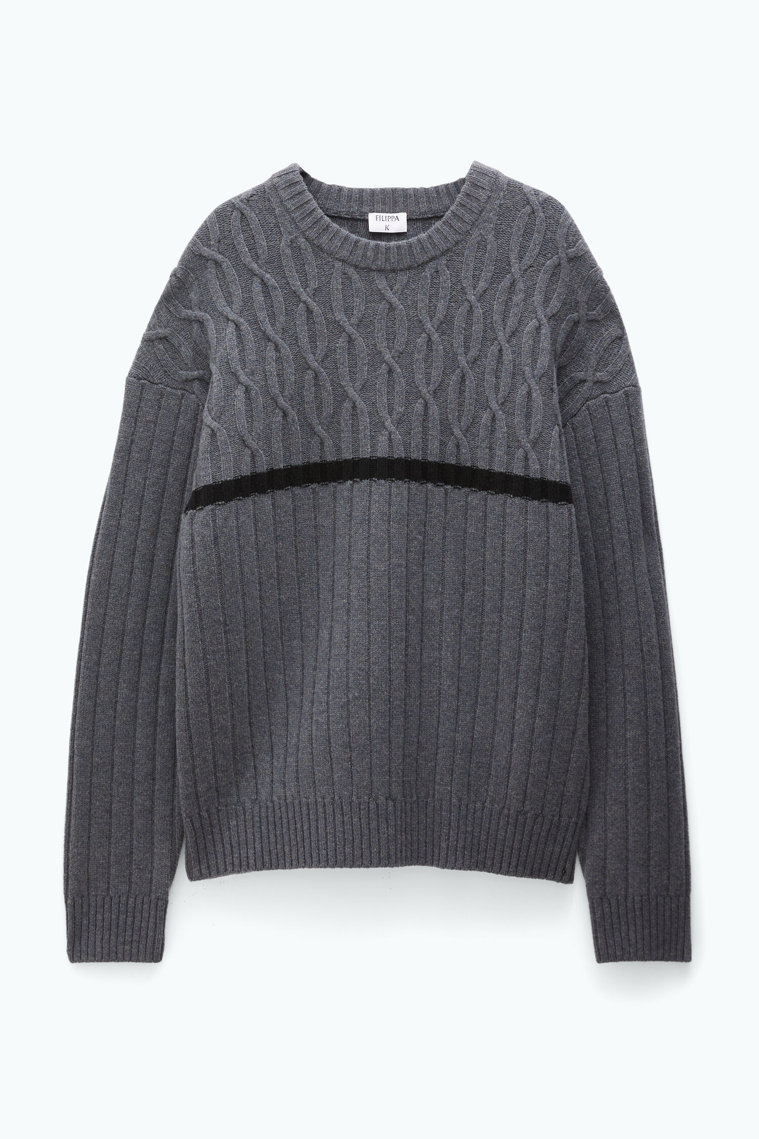 Pullover in Patchwork-Optik