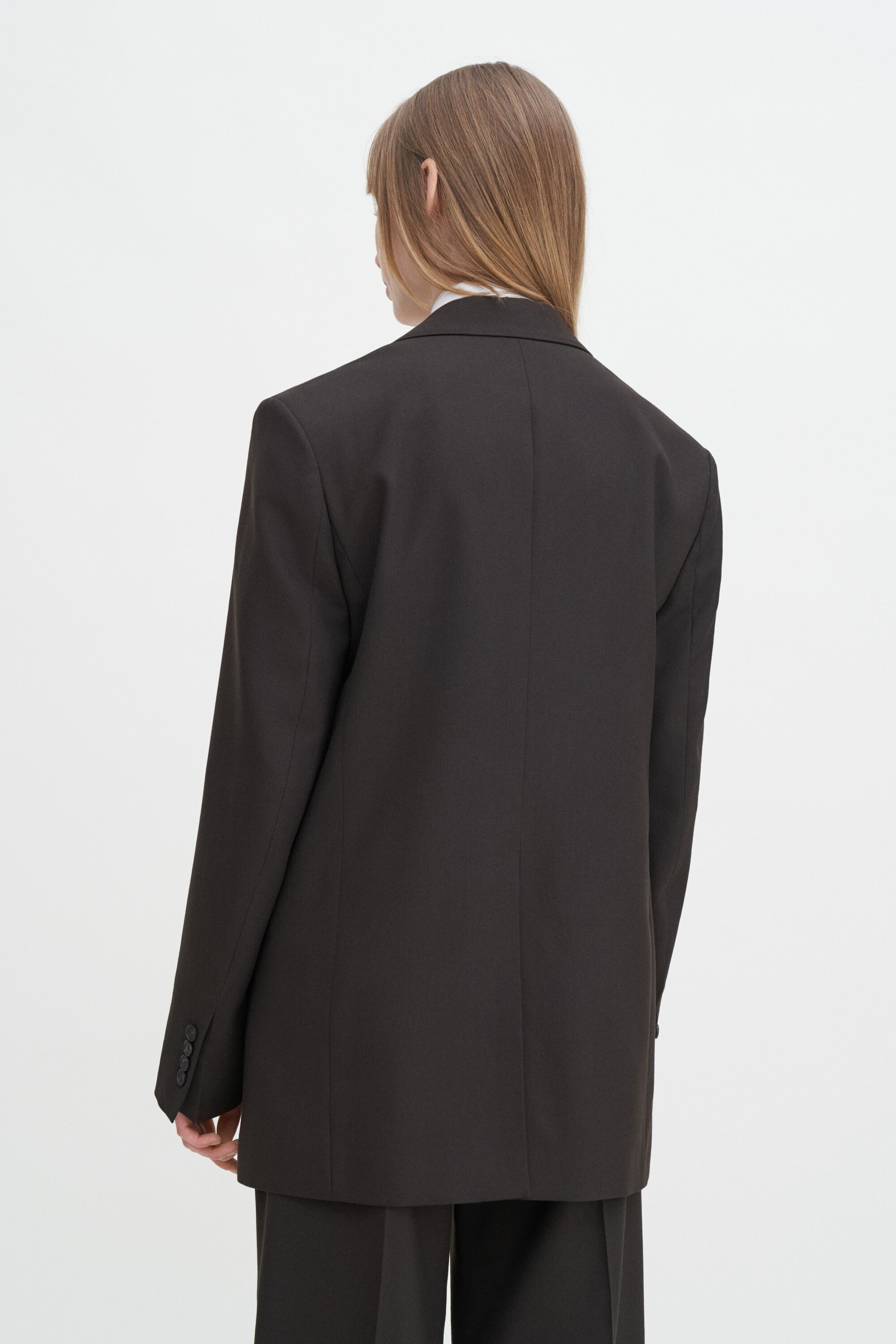 Davina Oversized Blazer - Dark Chocolate | Filippa K