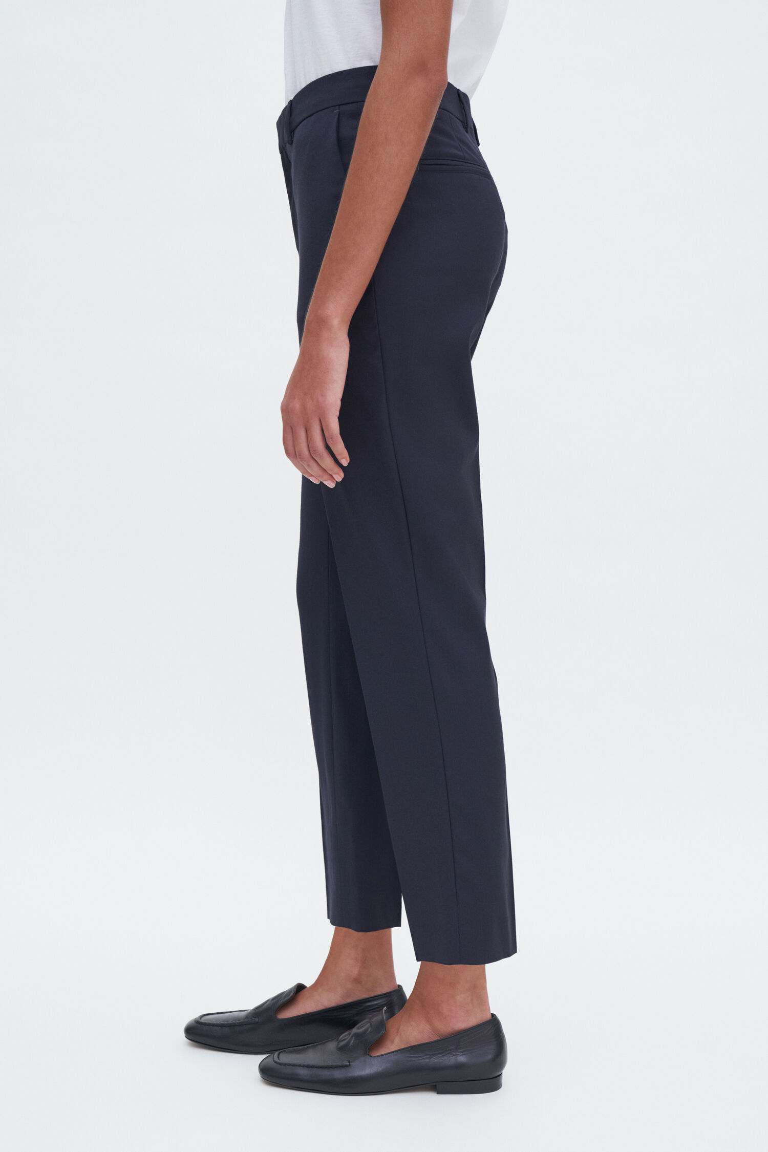 Emma Cropped Cool Wool Trouser