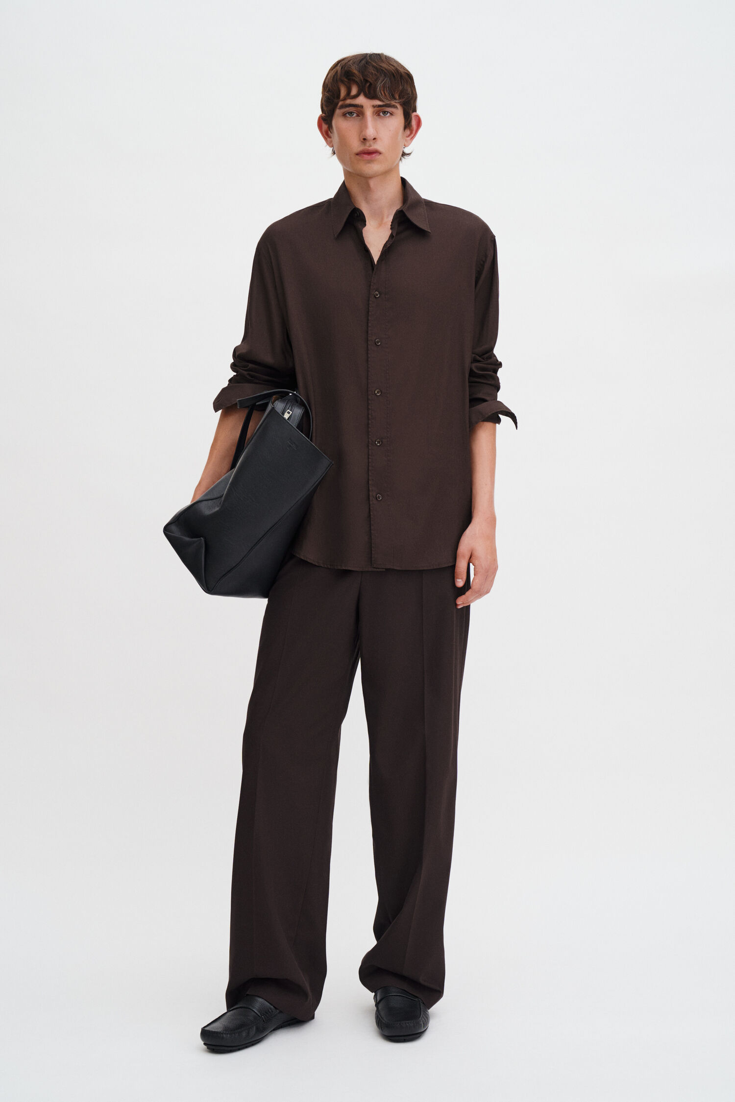 Relaxed Voile Shirt