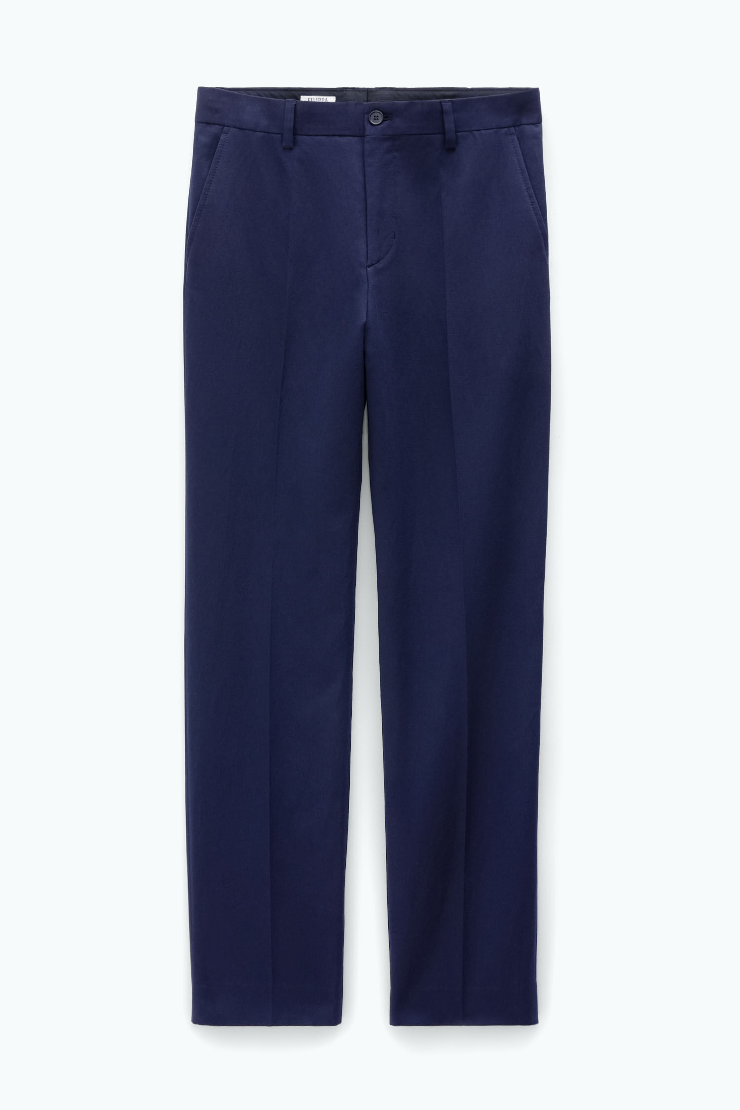 Straight Linen Trousers