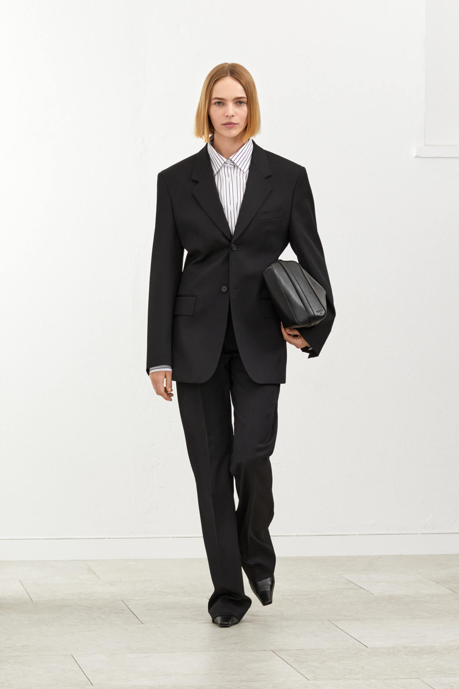 High Waist Bootcut Trousers