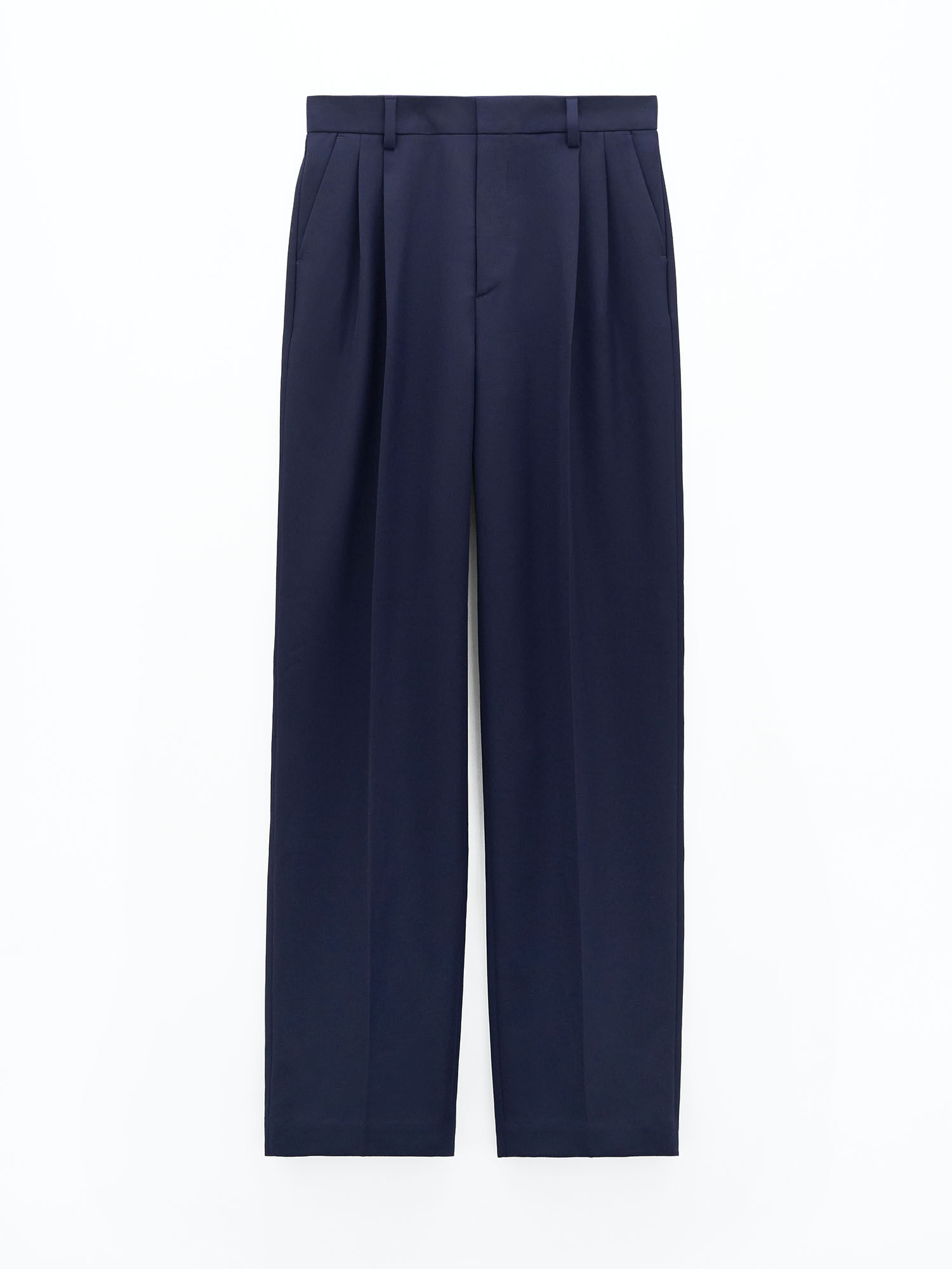 Pleated Tailored Trousers