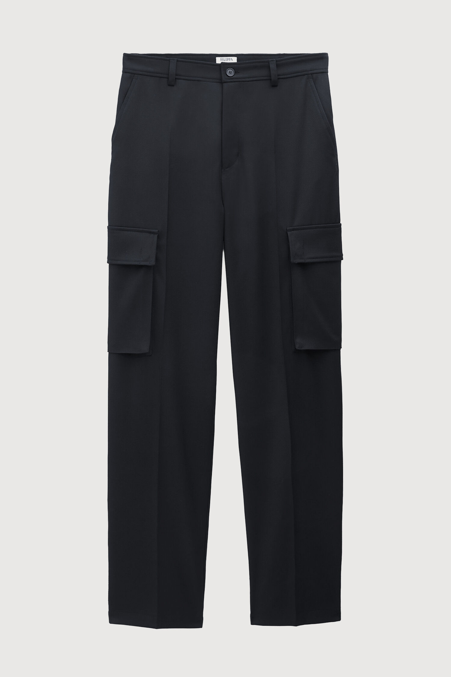 Wool Twill Cargo Pants