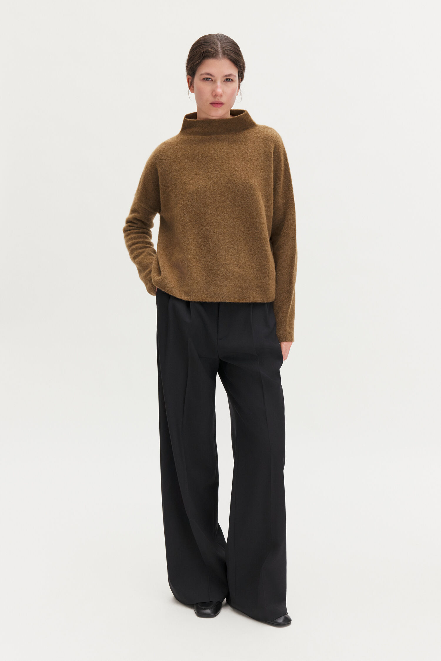Mika Yak Funnelneck Sweater