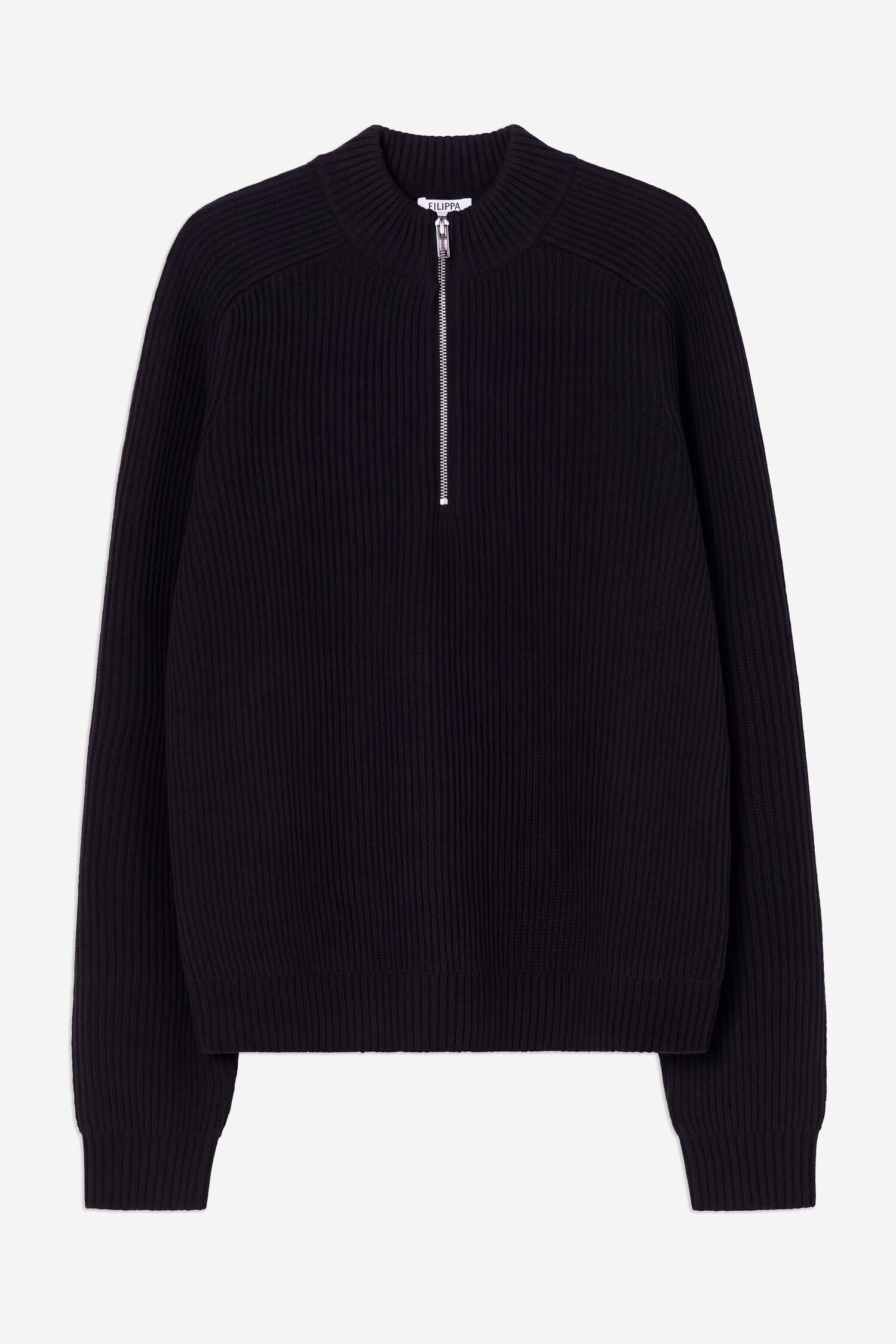 Wool Half Zip Sweater