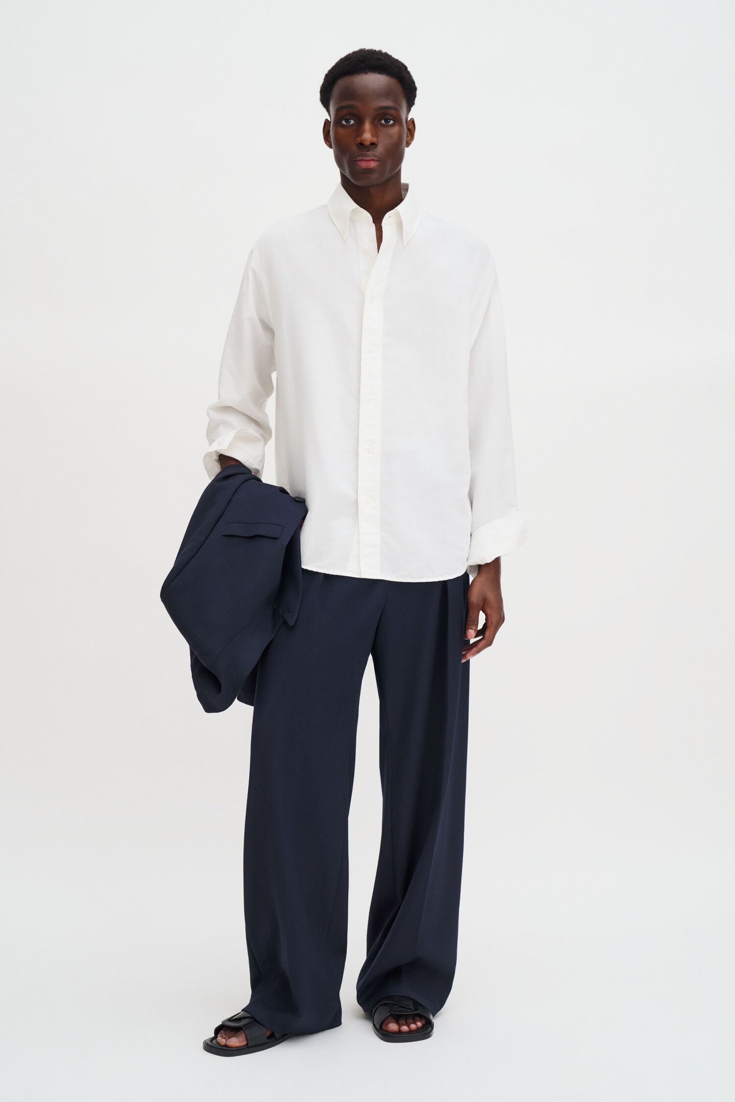 Relaxed Cotton Linen Shirt