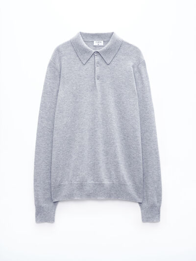 Knitted Polo Shirt