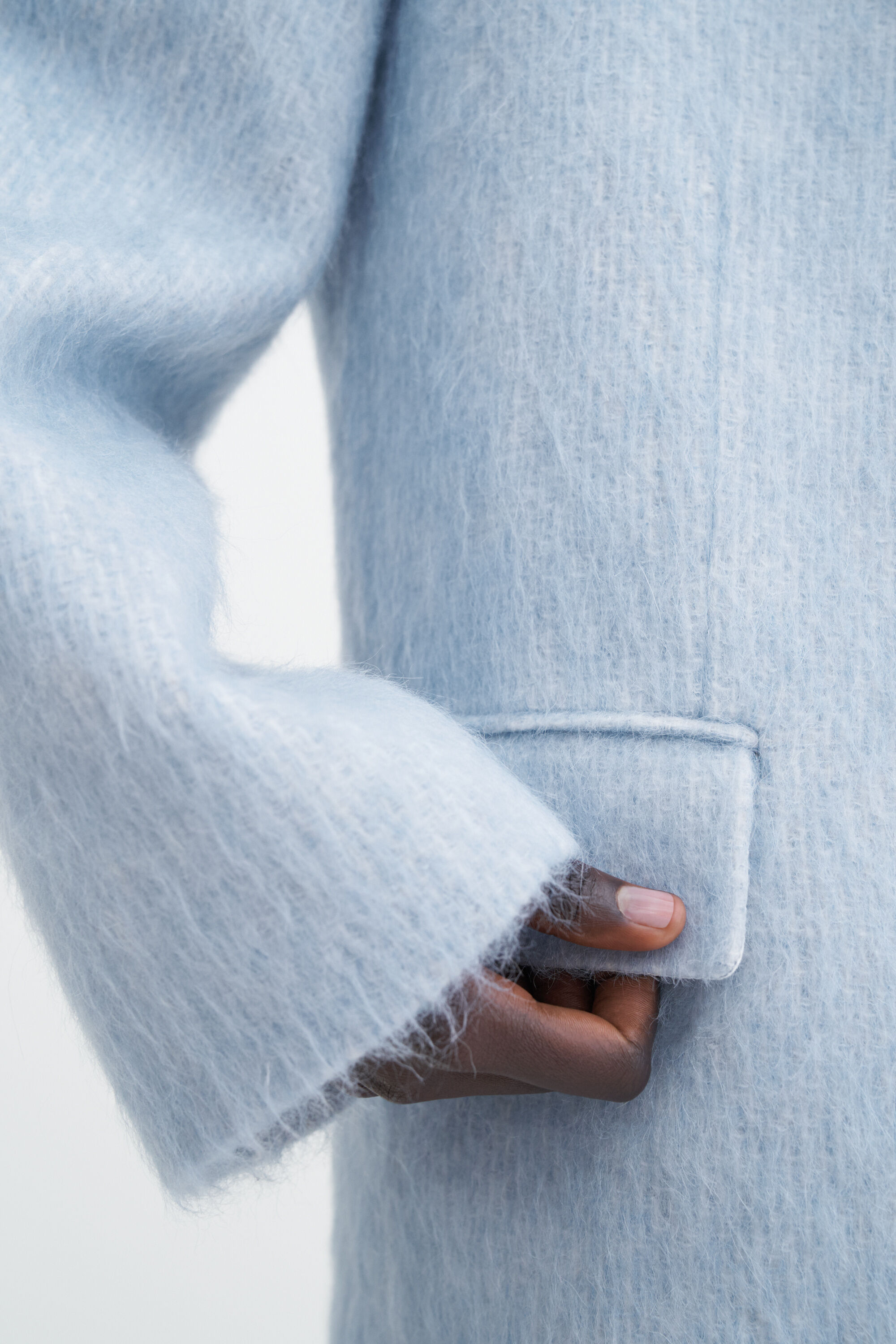 Textured Blazer - Cloud Blue | Filippa K