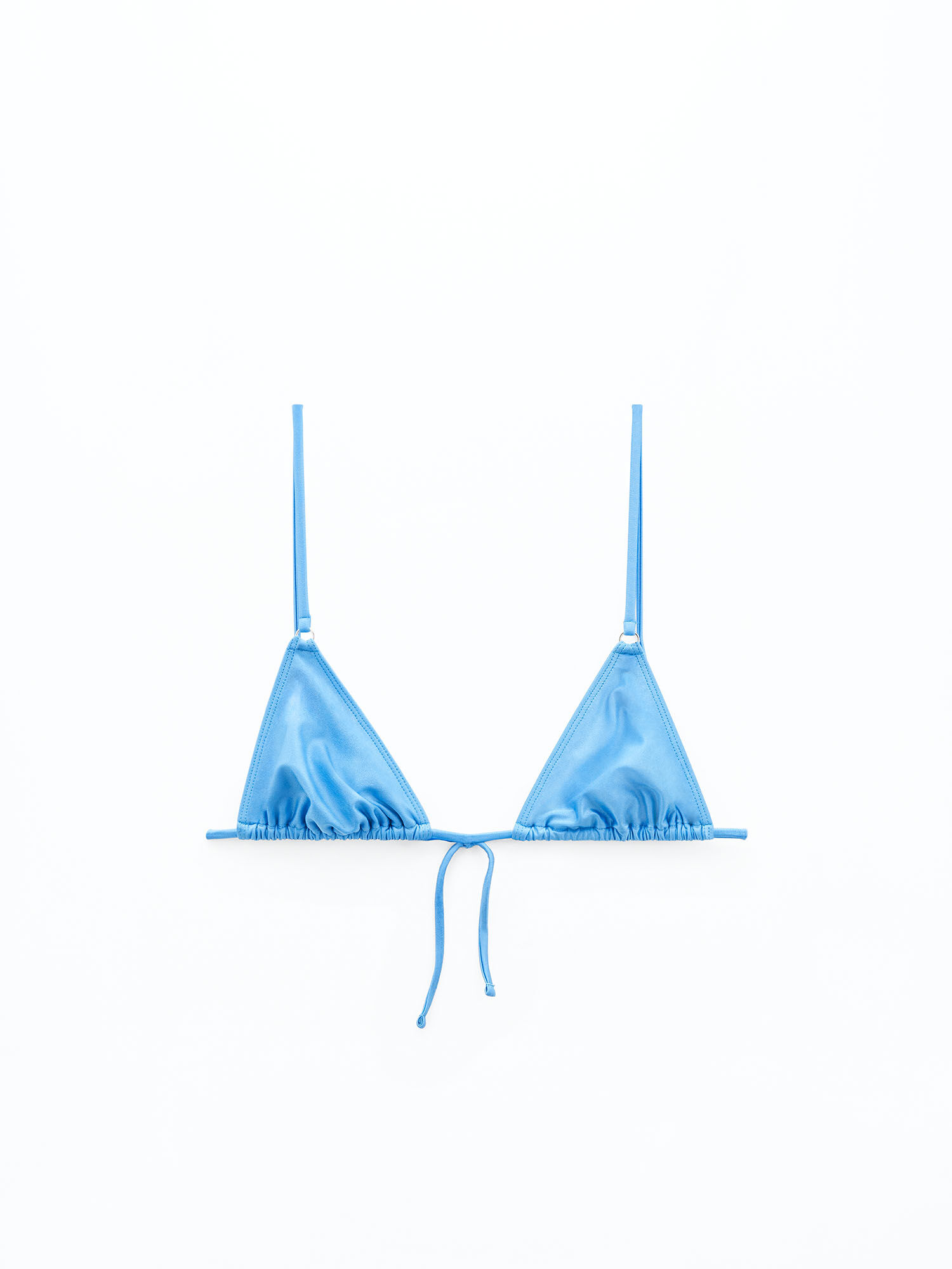 simple triangle bikini top