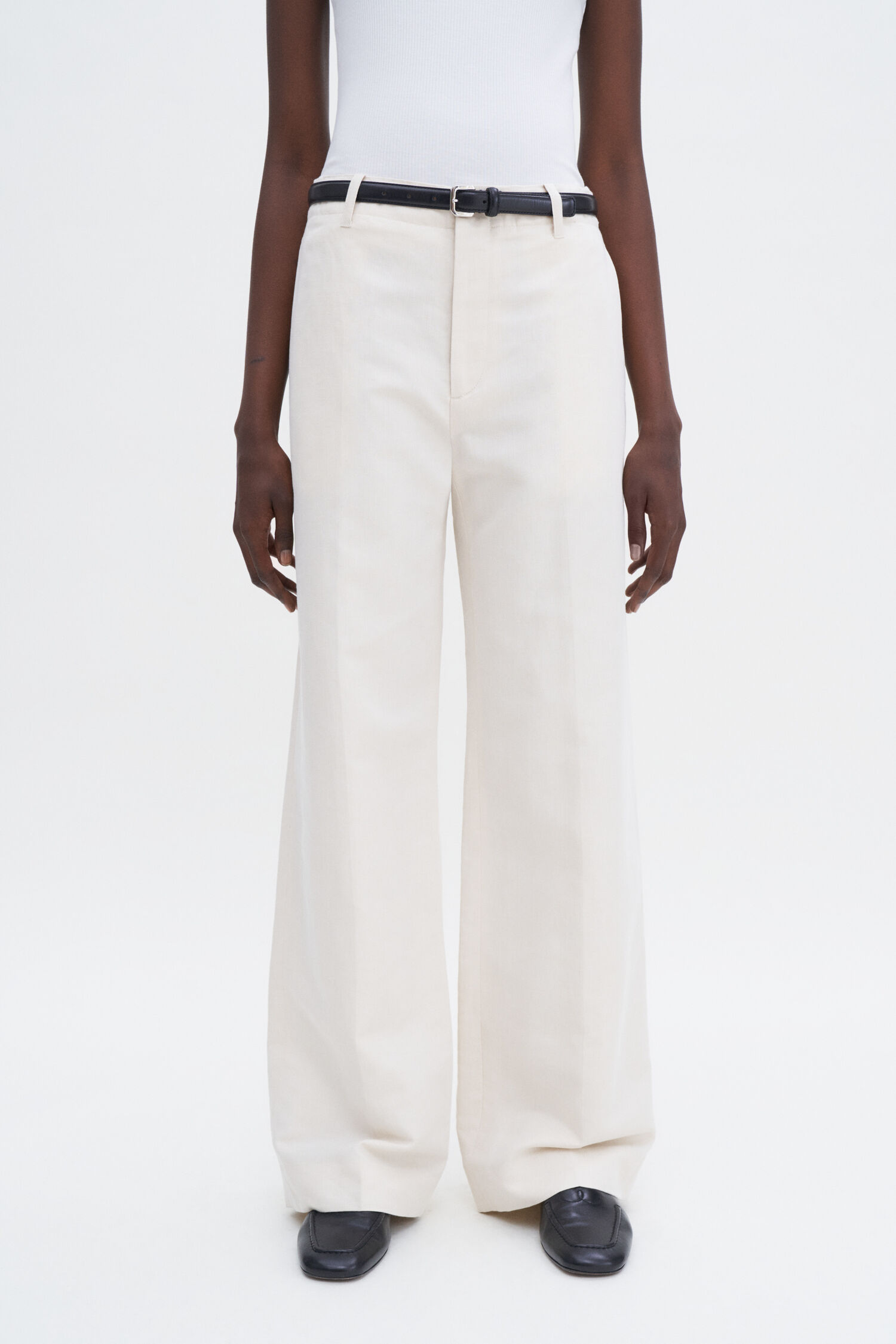 Relaxed Straight Cotton Linen 