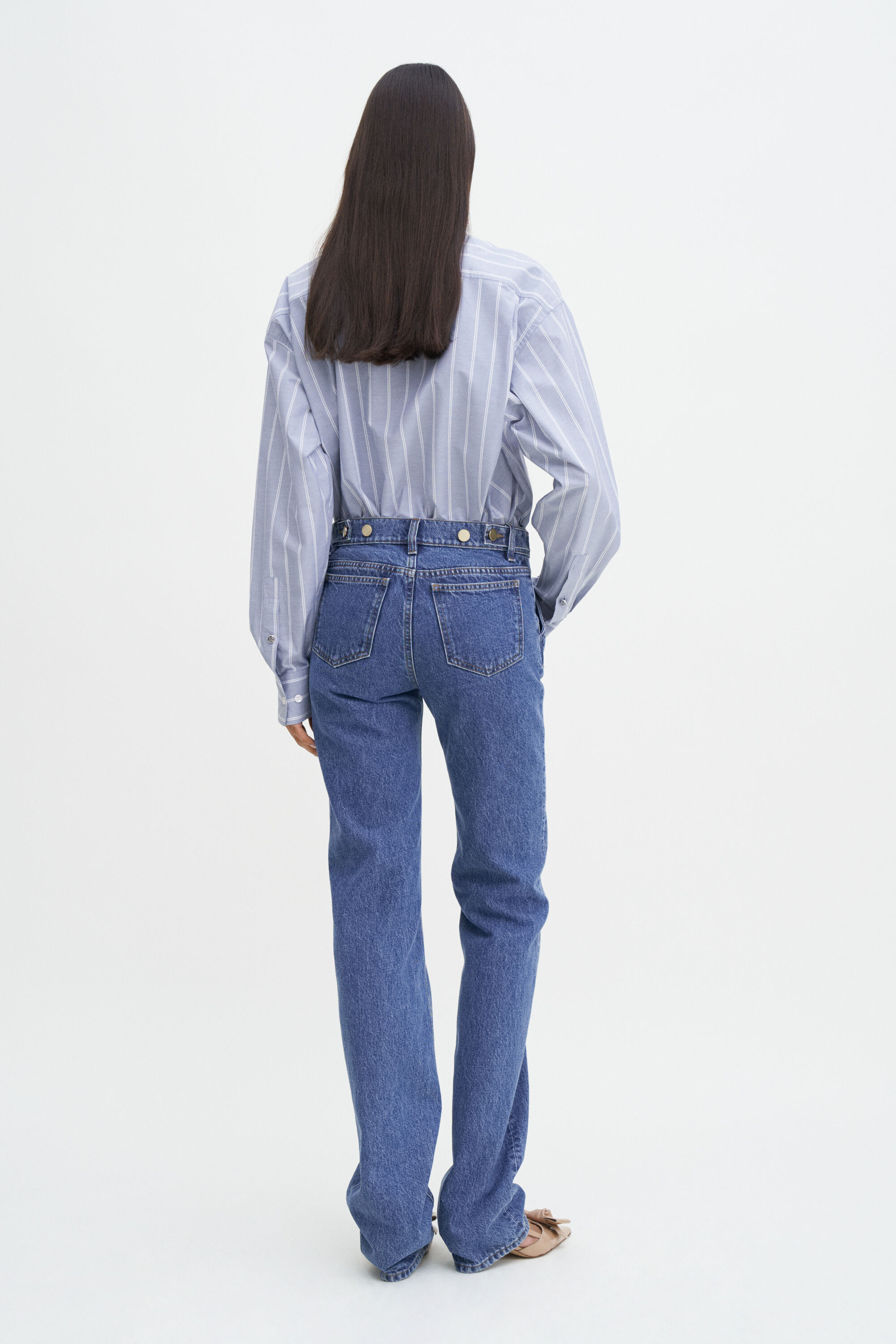 Classic Straight Jeans - Charcoal Black | Filippa K