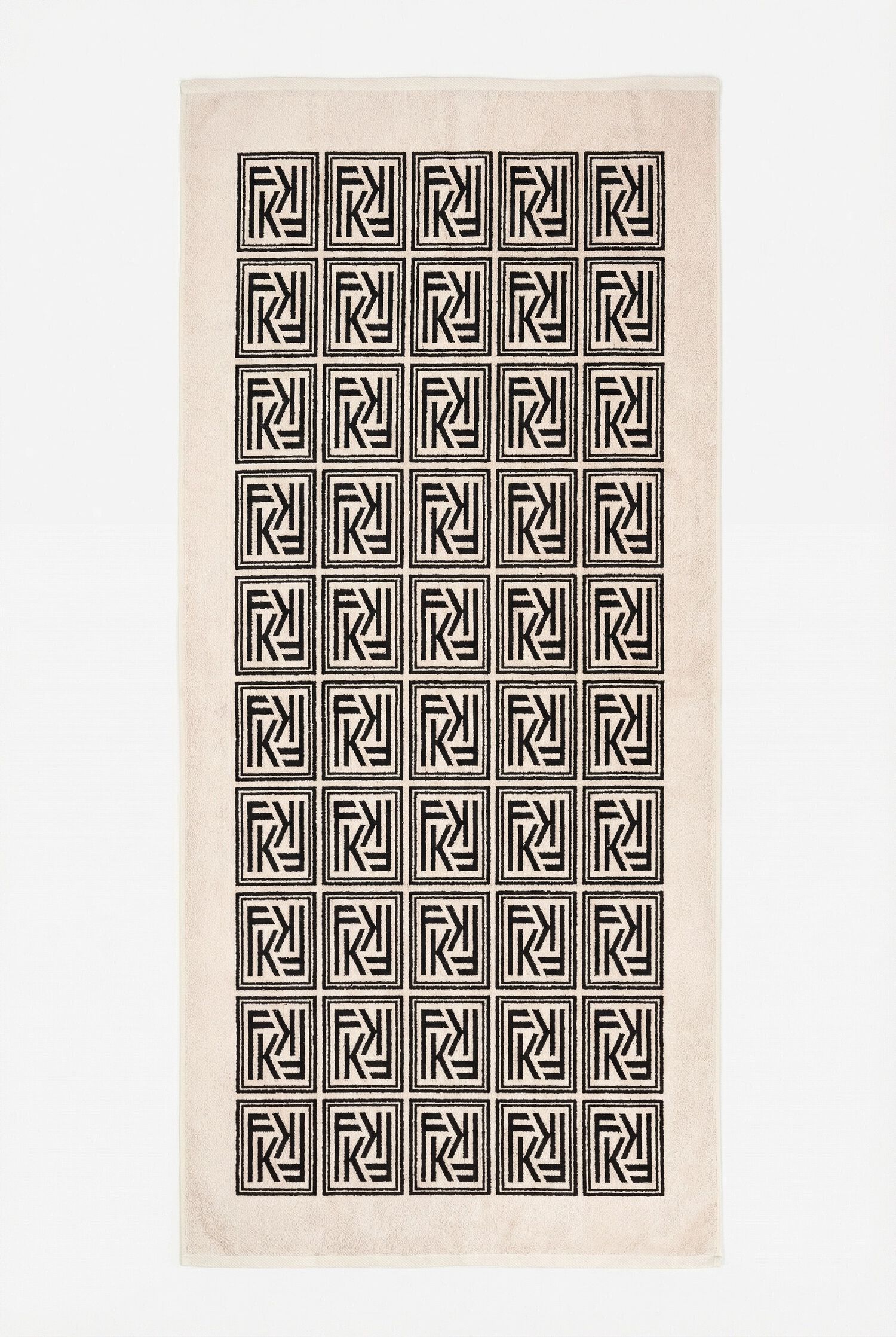 Monogram Beach Towel