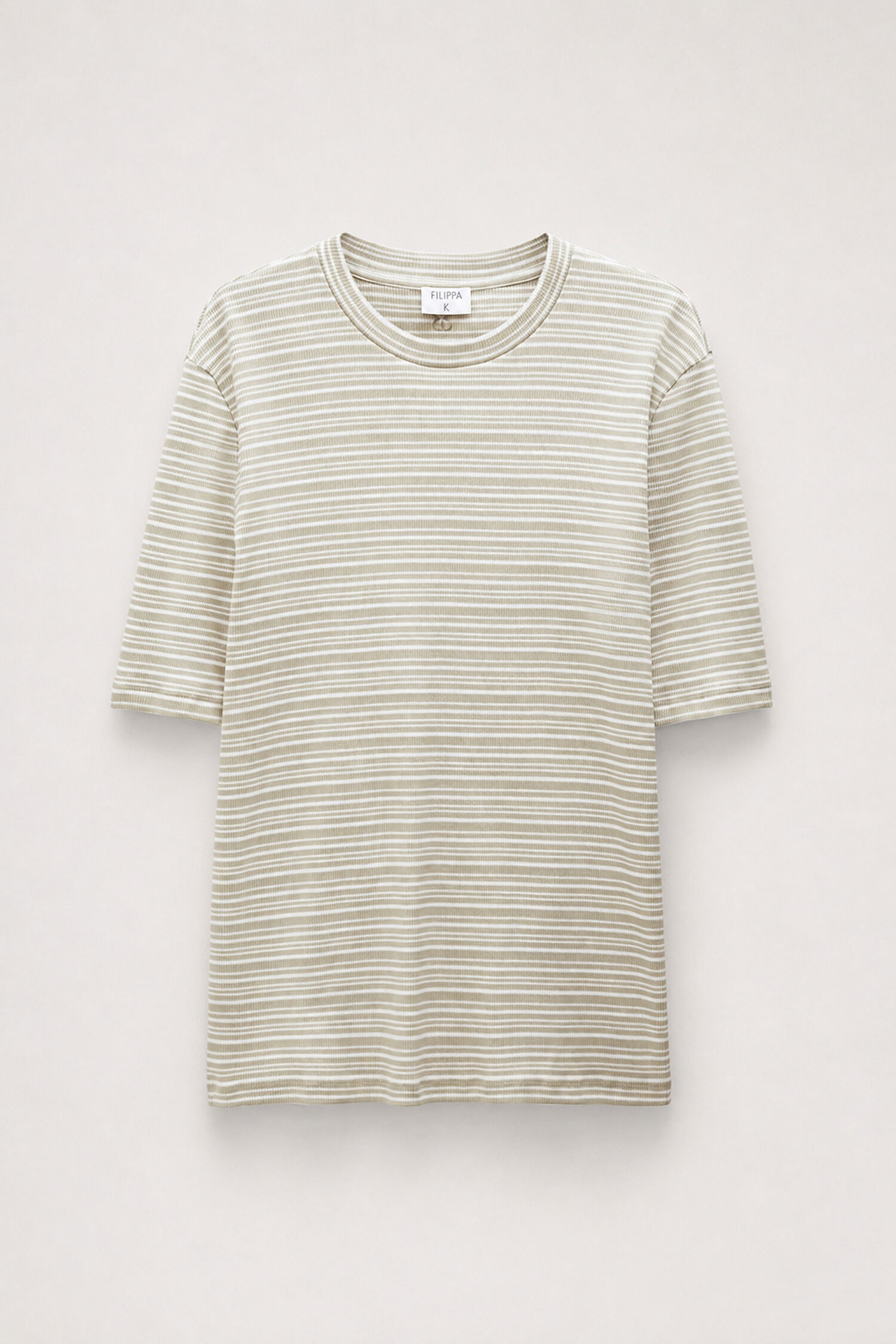 Striped Rib Tee