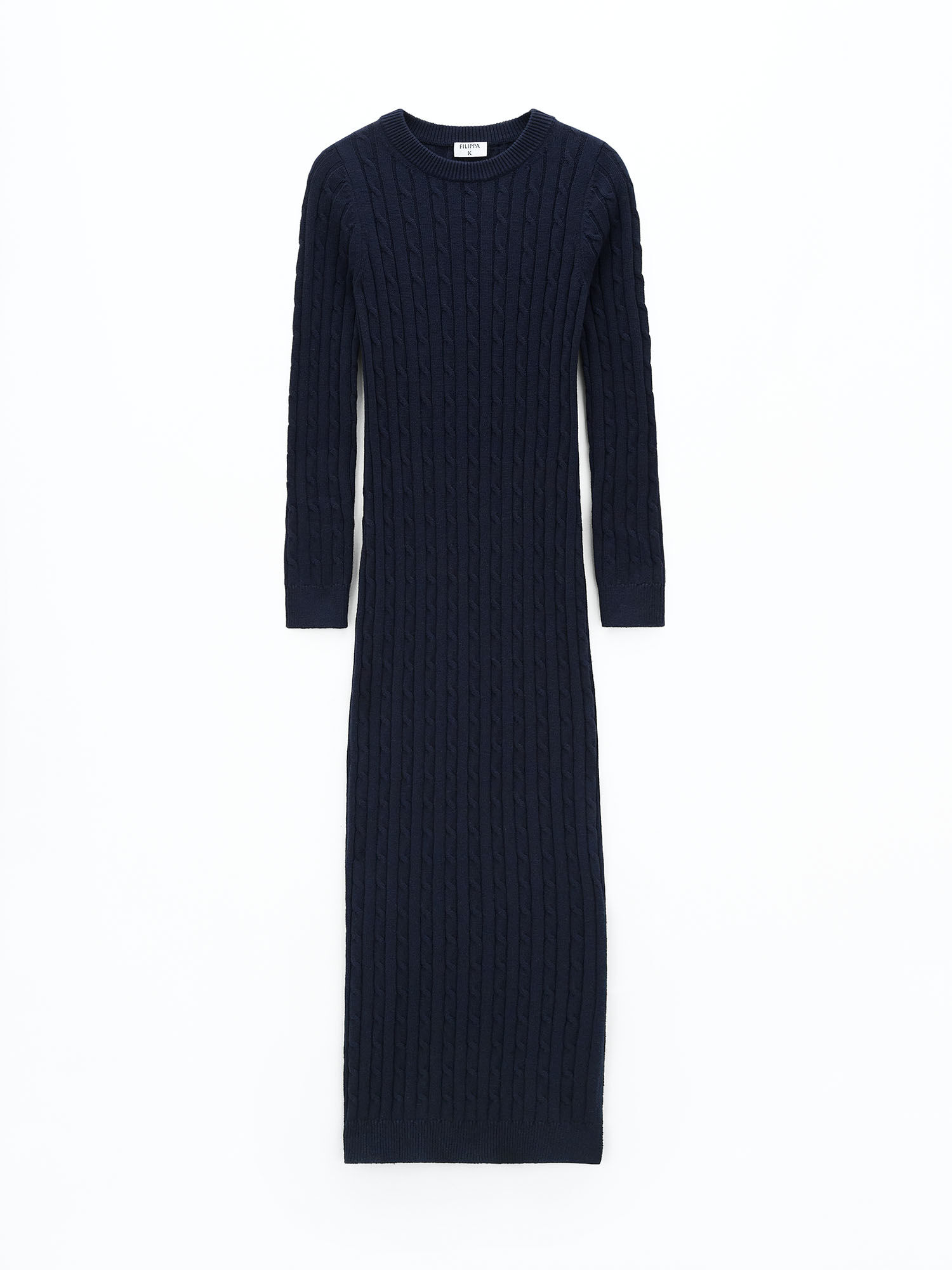 Navy sales knit dress