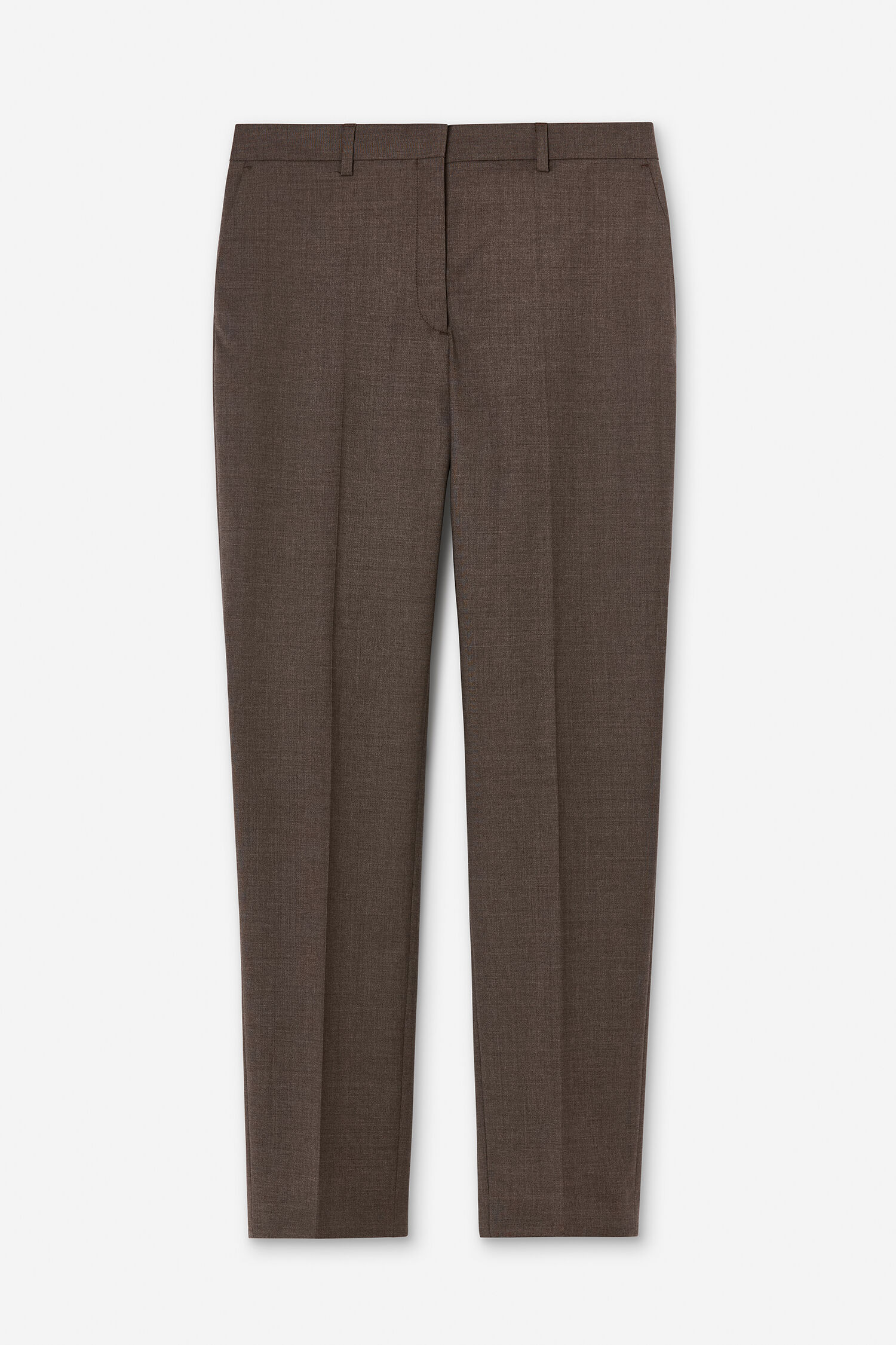 Emma Cropped Cool Wool Trousers