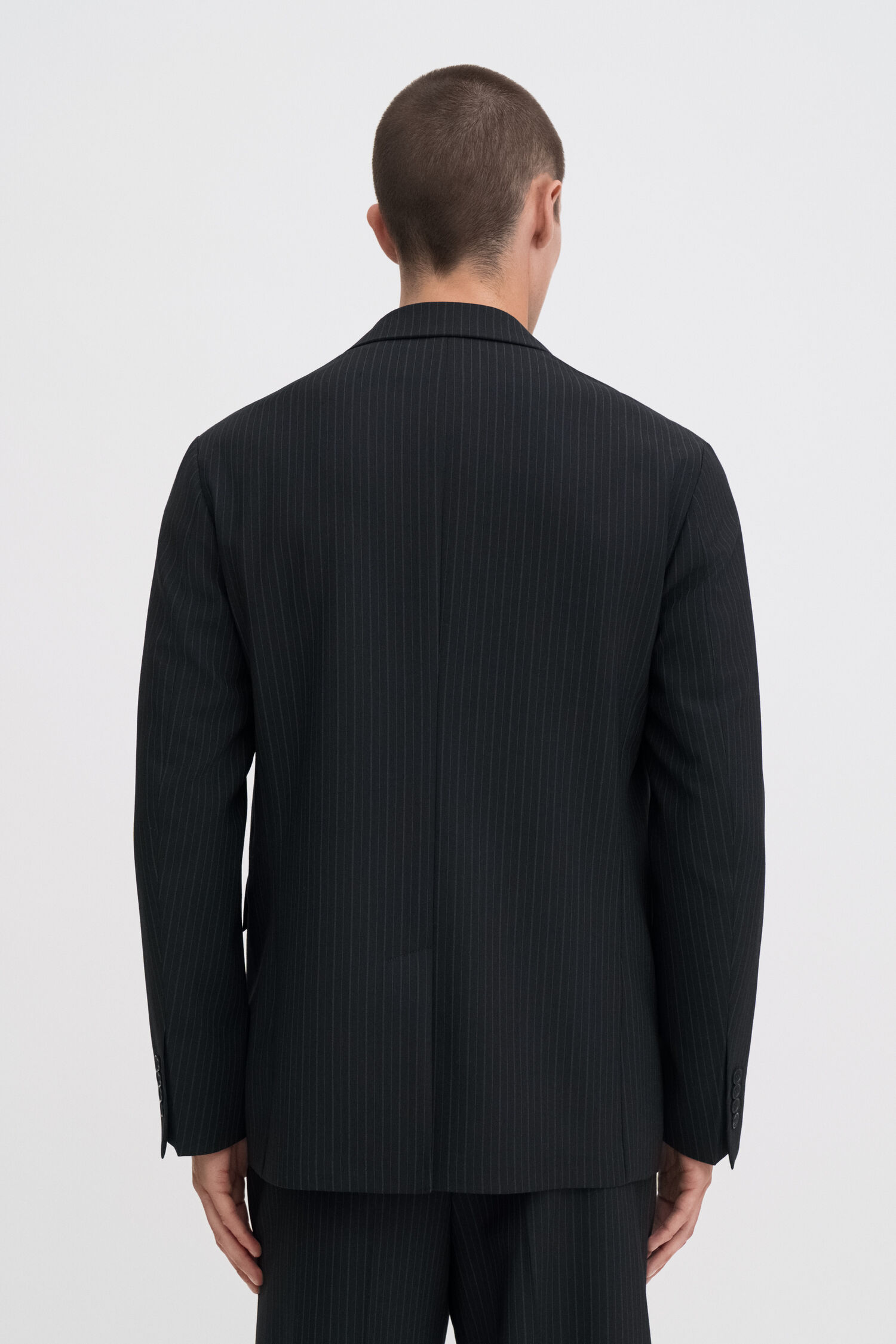 Mathias Pinstripe Blazer