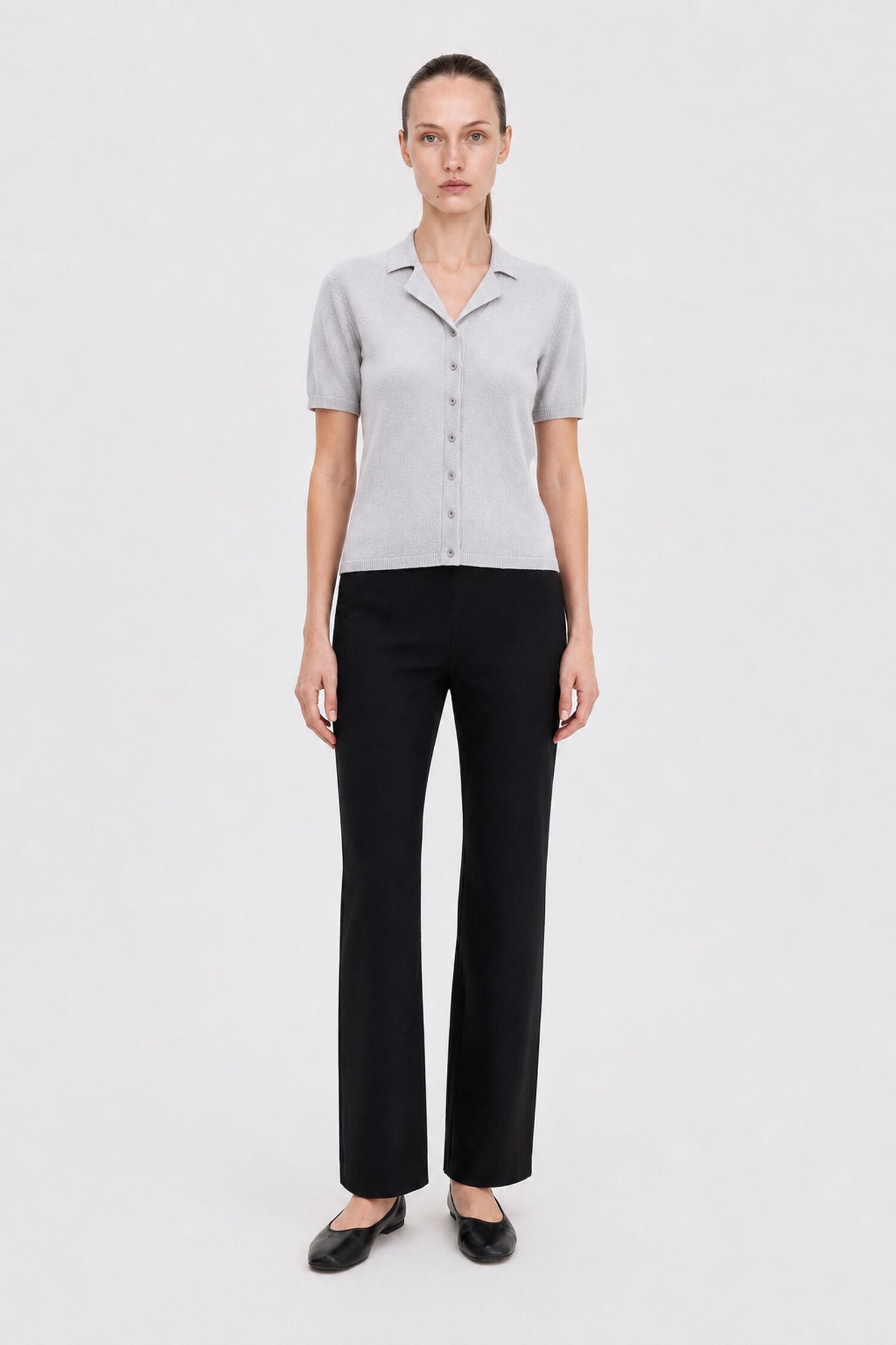 Cotton Linen Knit Top