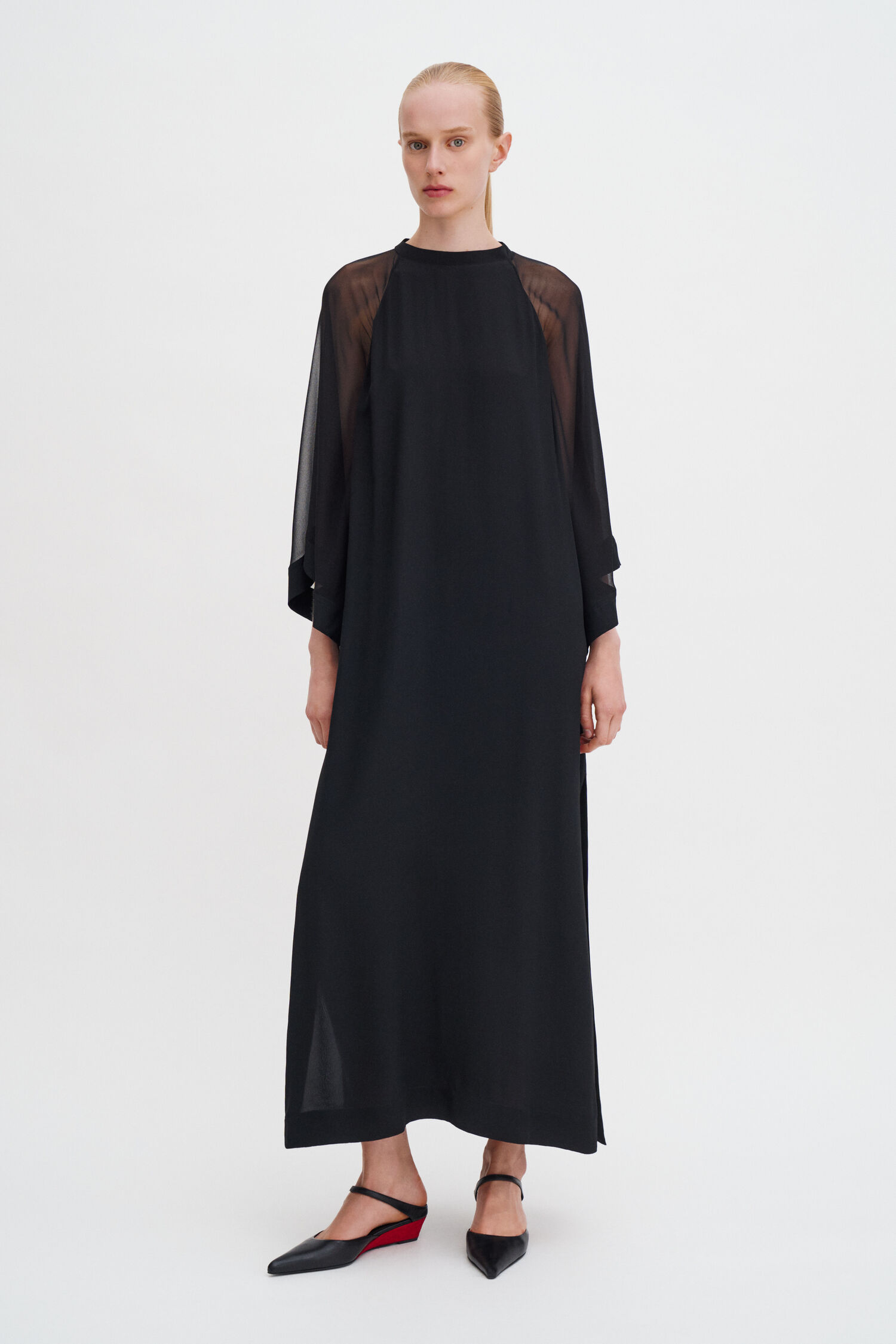 Sheer Raglan Kaftan