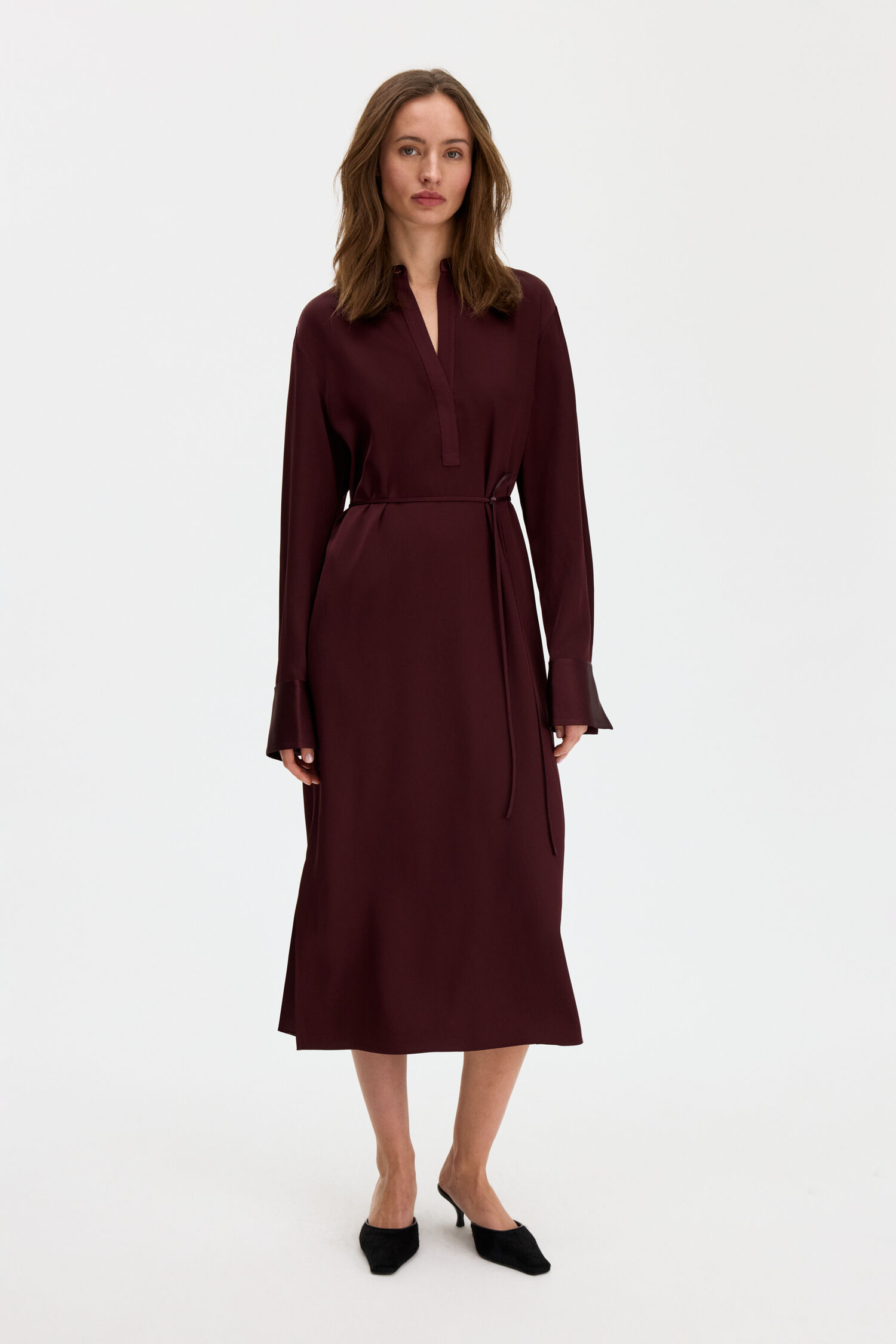 Half Placket Dress