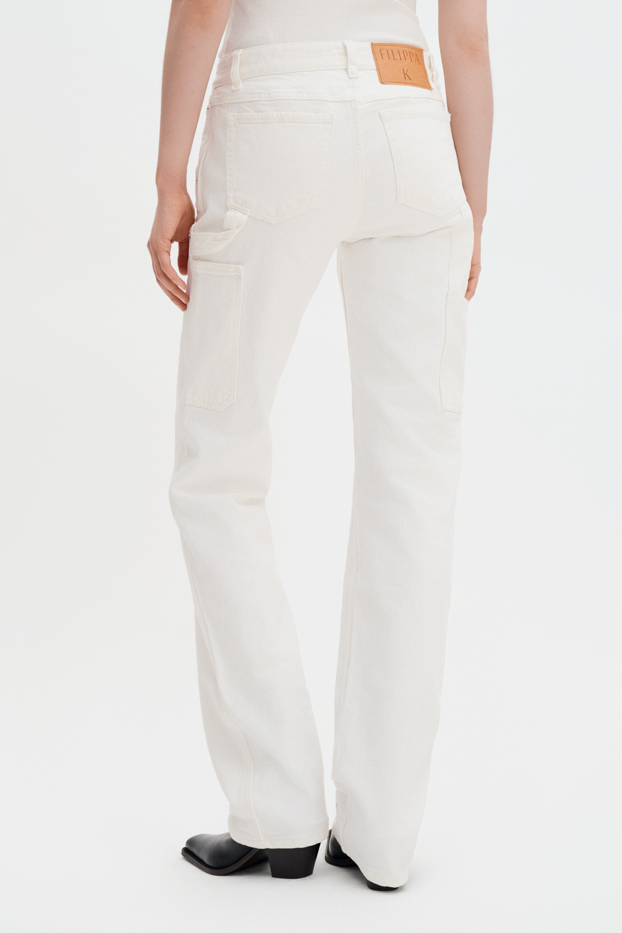 Carpenter Jeans - Washed White | FILIPPA K