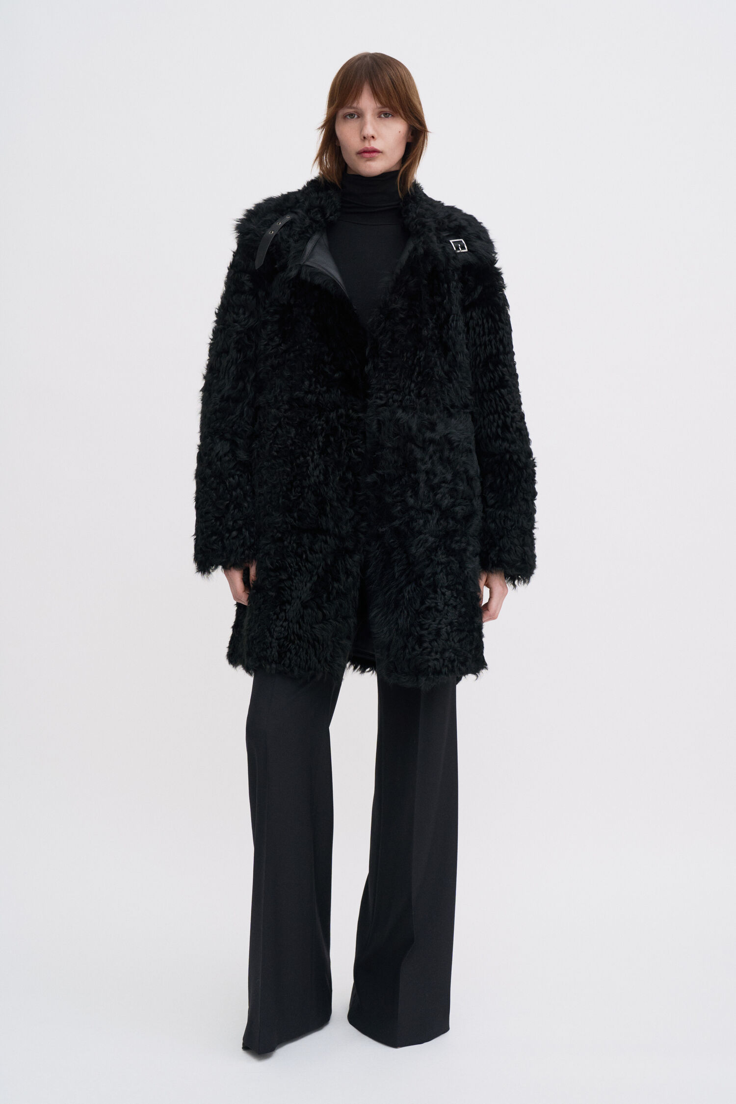 Reversible Shearling Coat