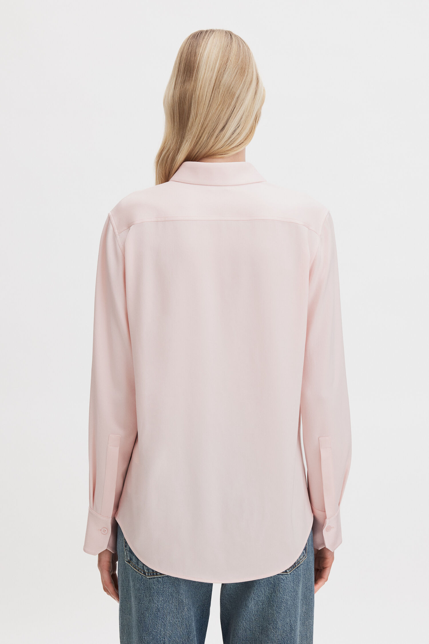 Vertical Lace Detail Shirt