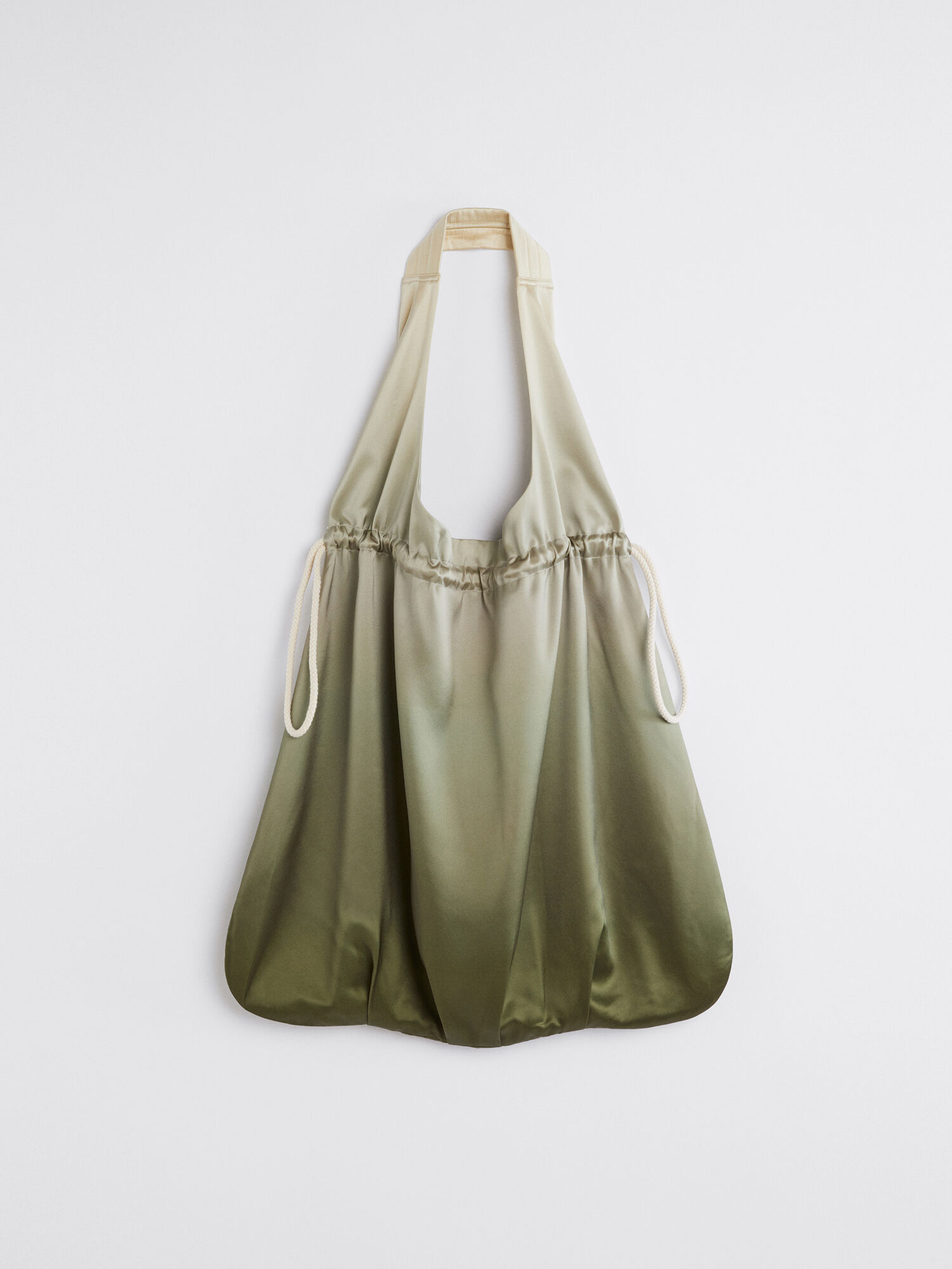 Shaded Satin Tote