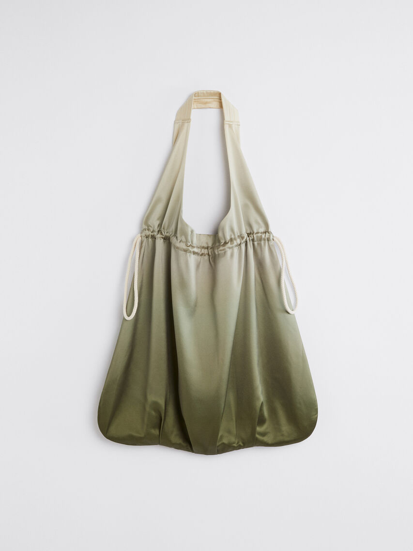 Shaded Satin Tote 