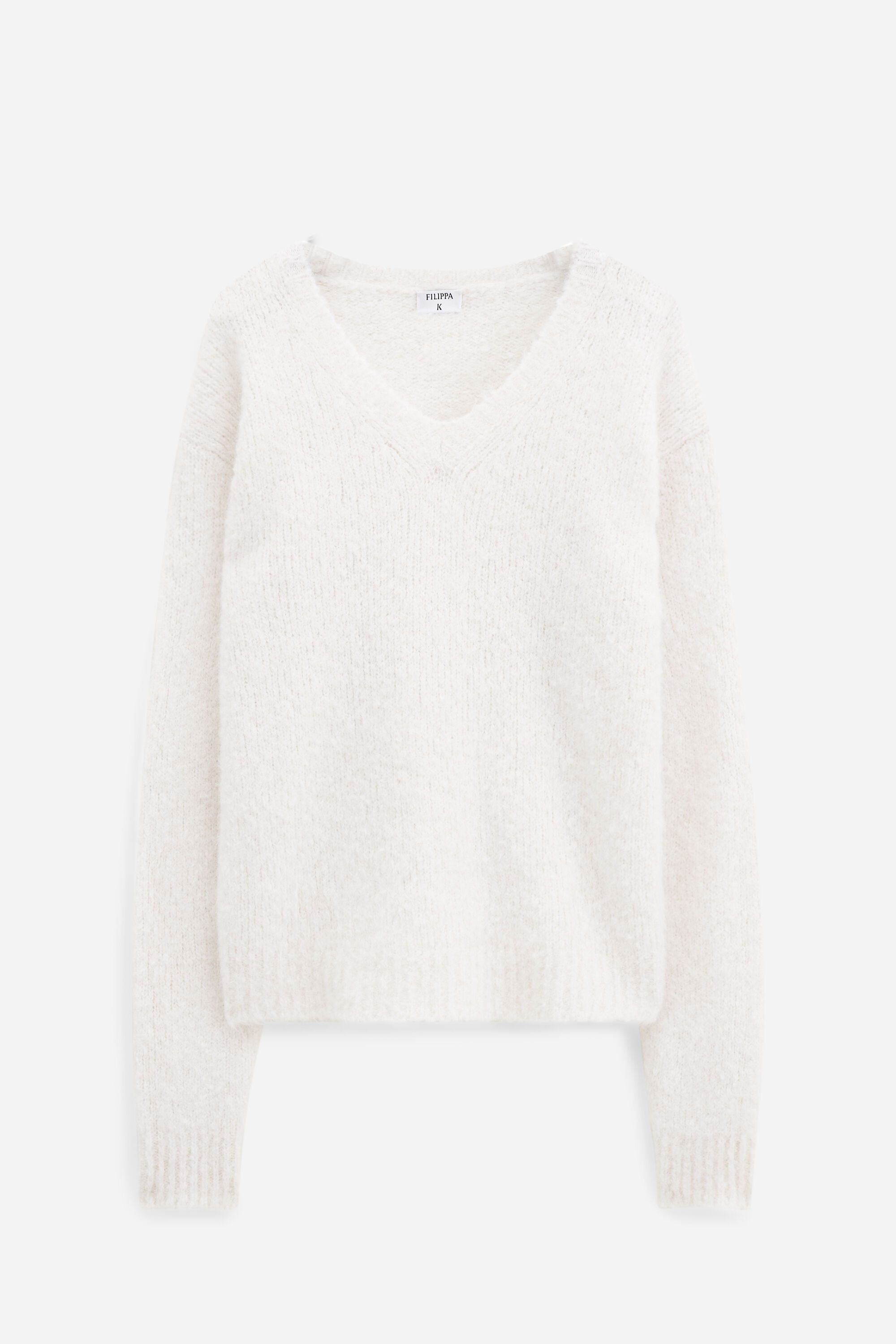 Soft Alpaca V Neck Sweater