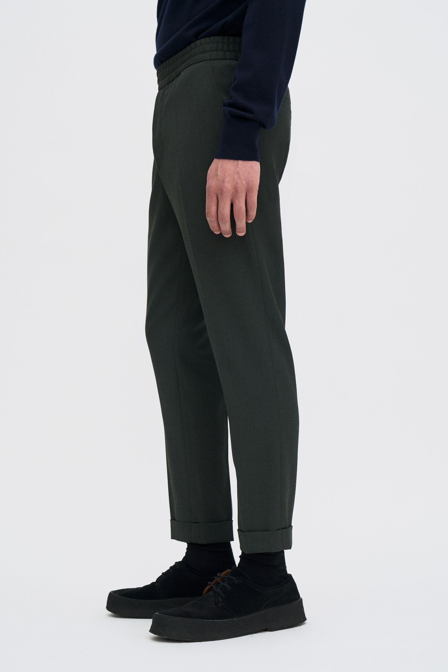 Terry Cropped Trousers