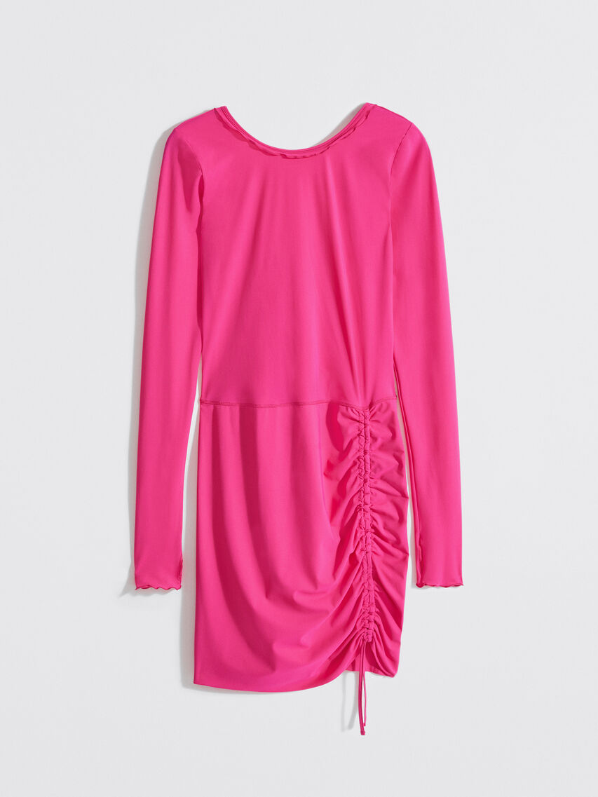 Gathered Mini Dress